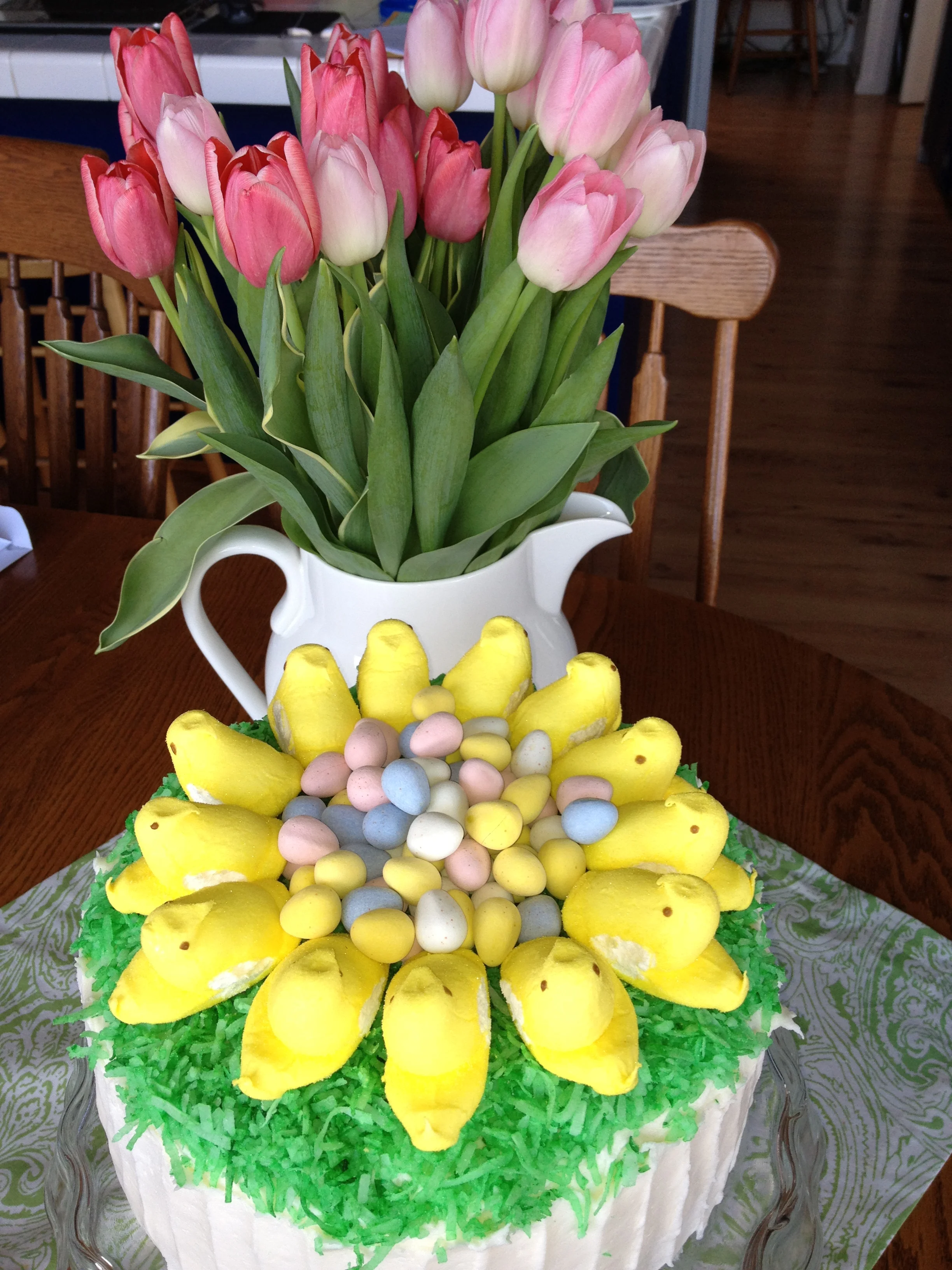 The love of flowers...