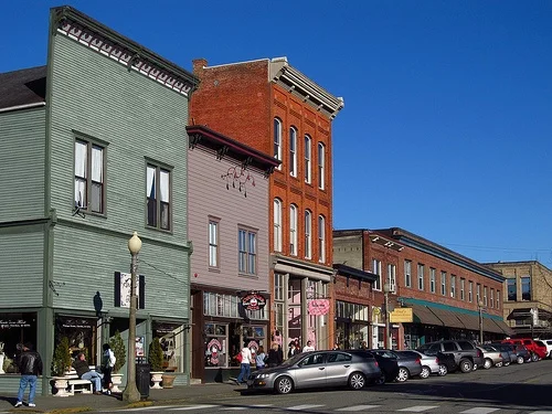 First Street in Snohomish, WA