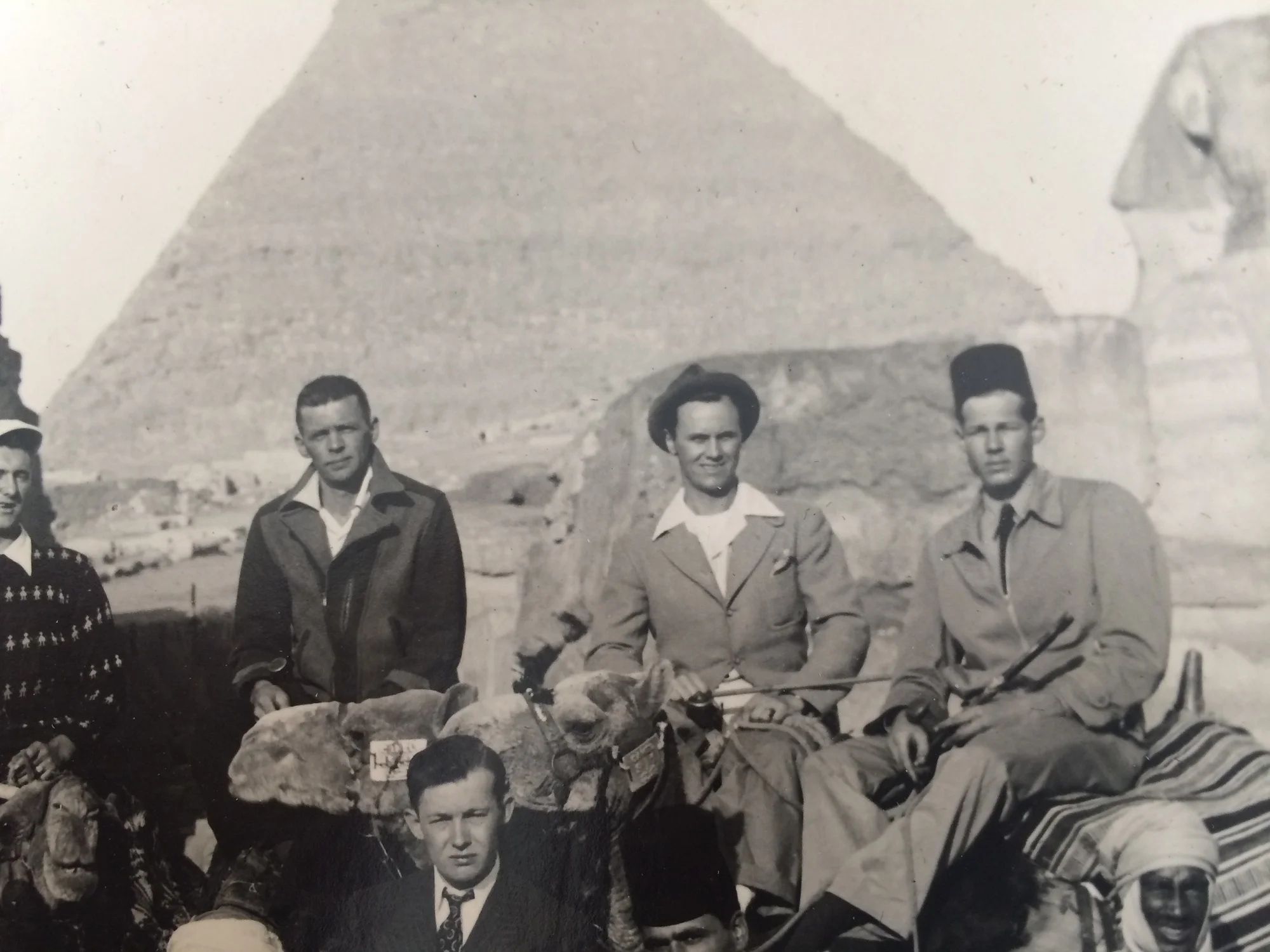 One of Dad's travels...