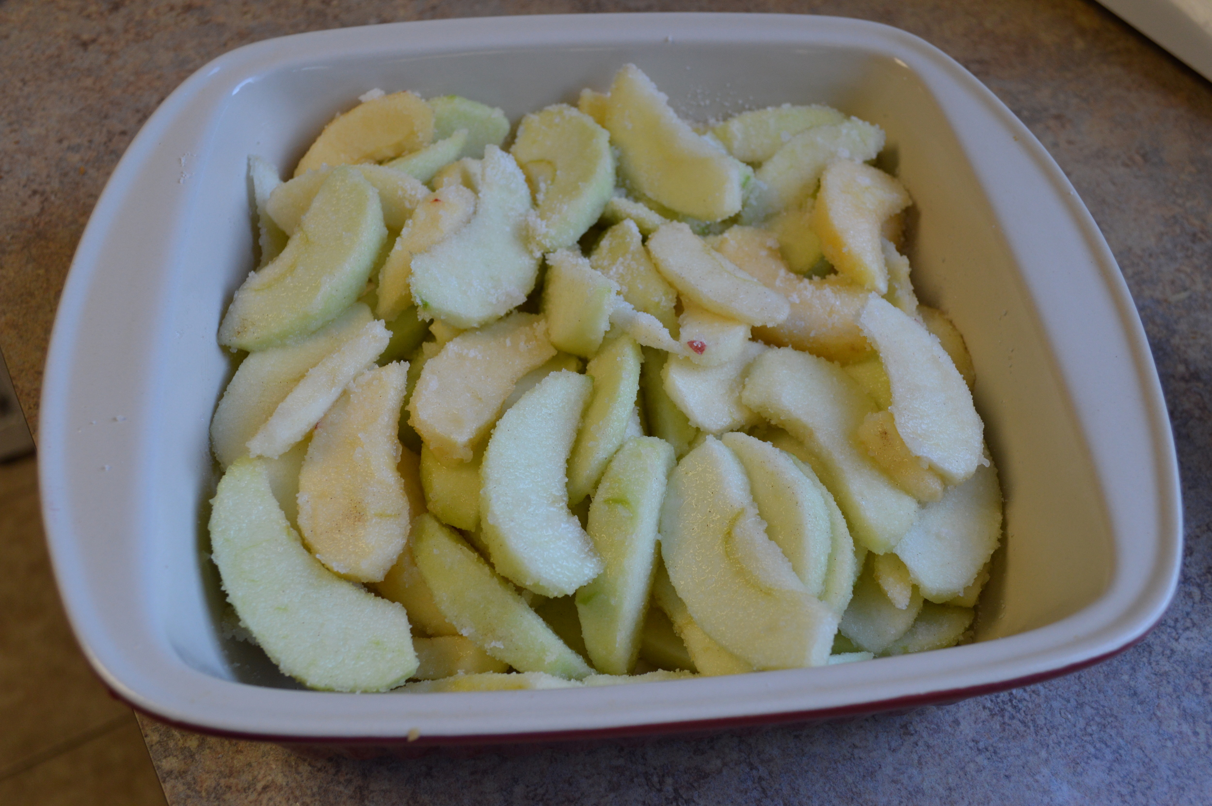 Apples ready...