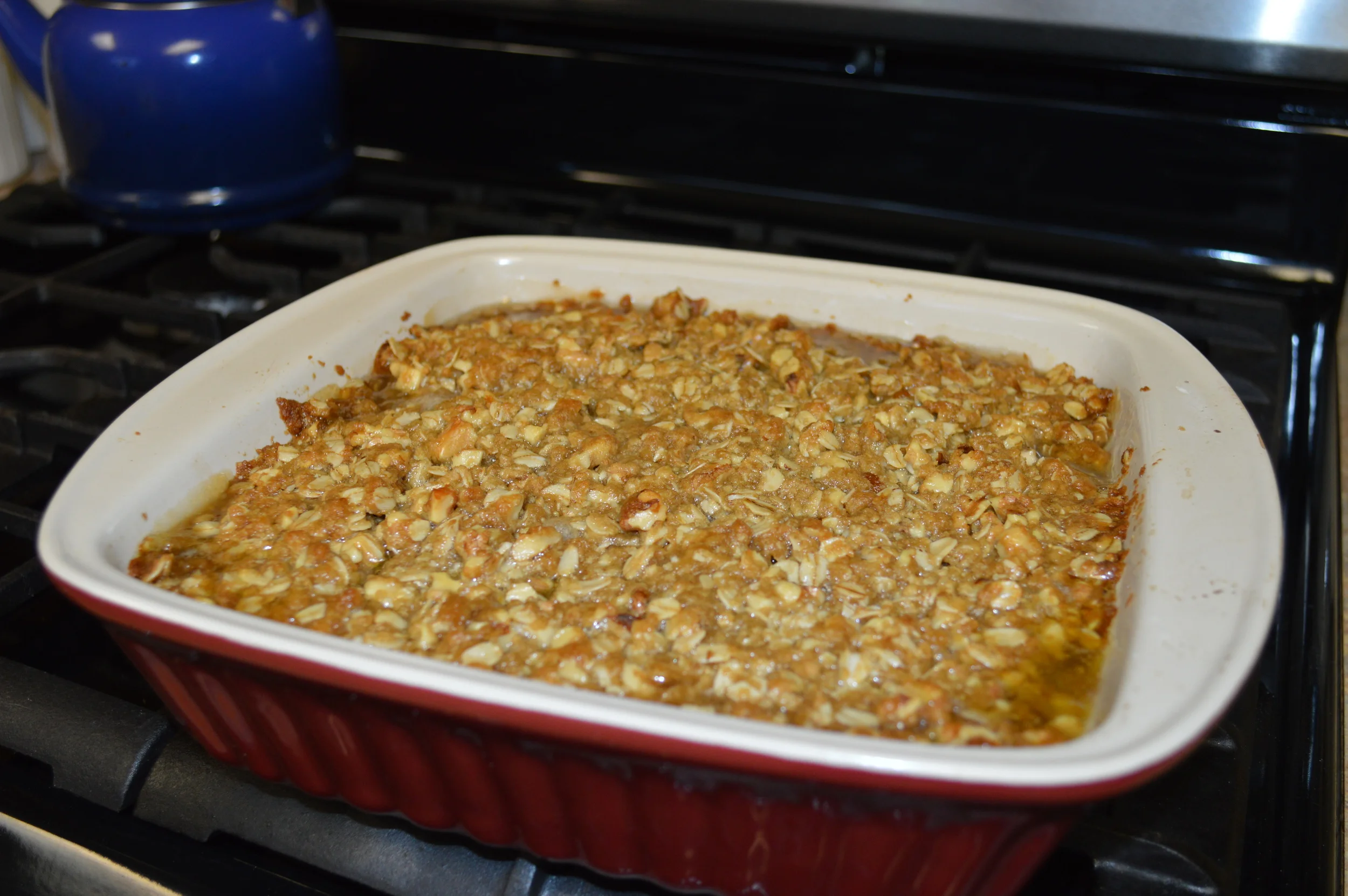 Just out of the oven...