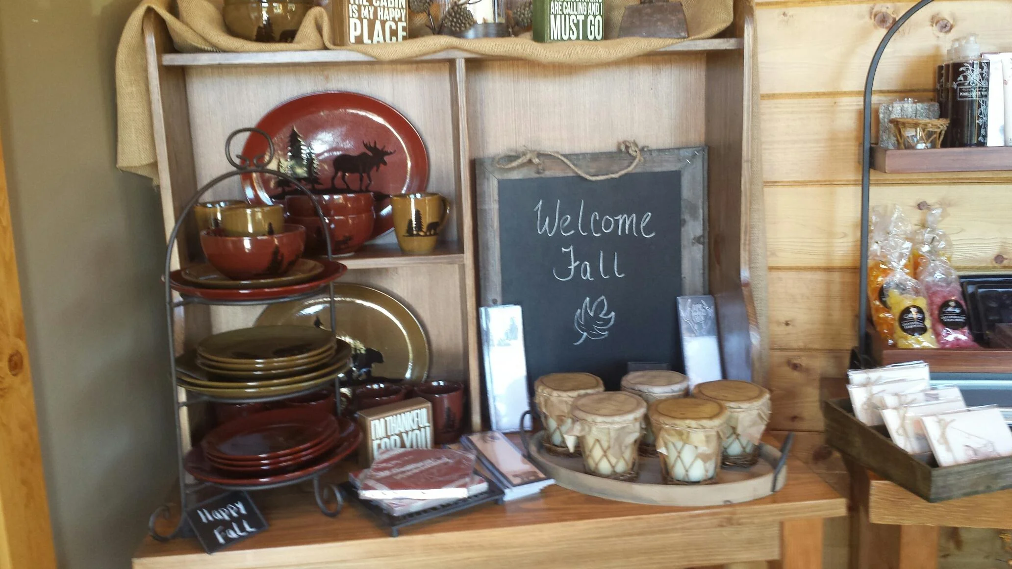 Inside of the shop...