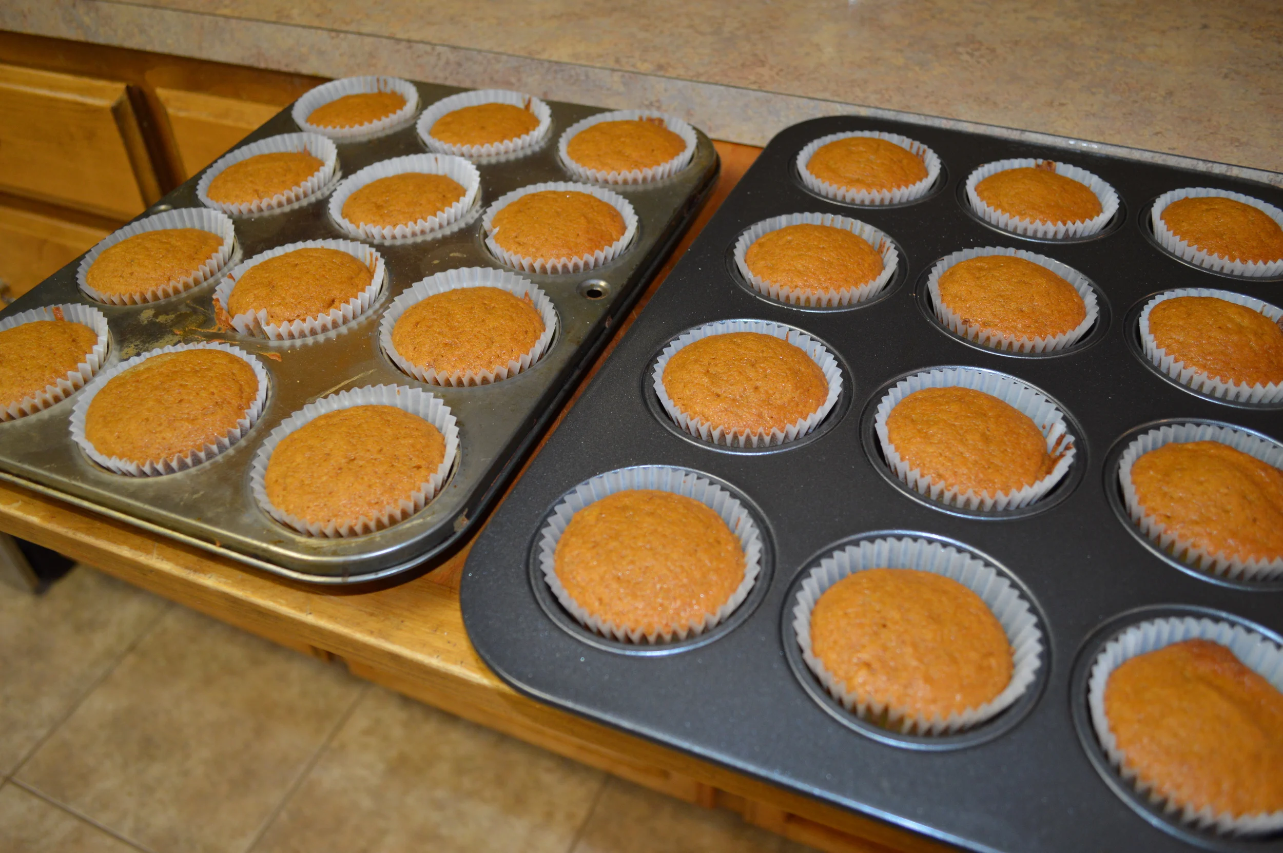 Fresh out of the oven...yummy smell!