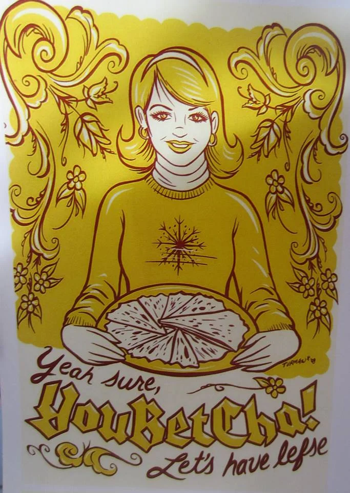 Thanksgiving tradition...Lefse