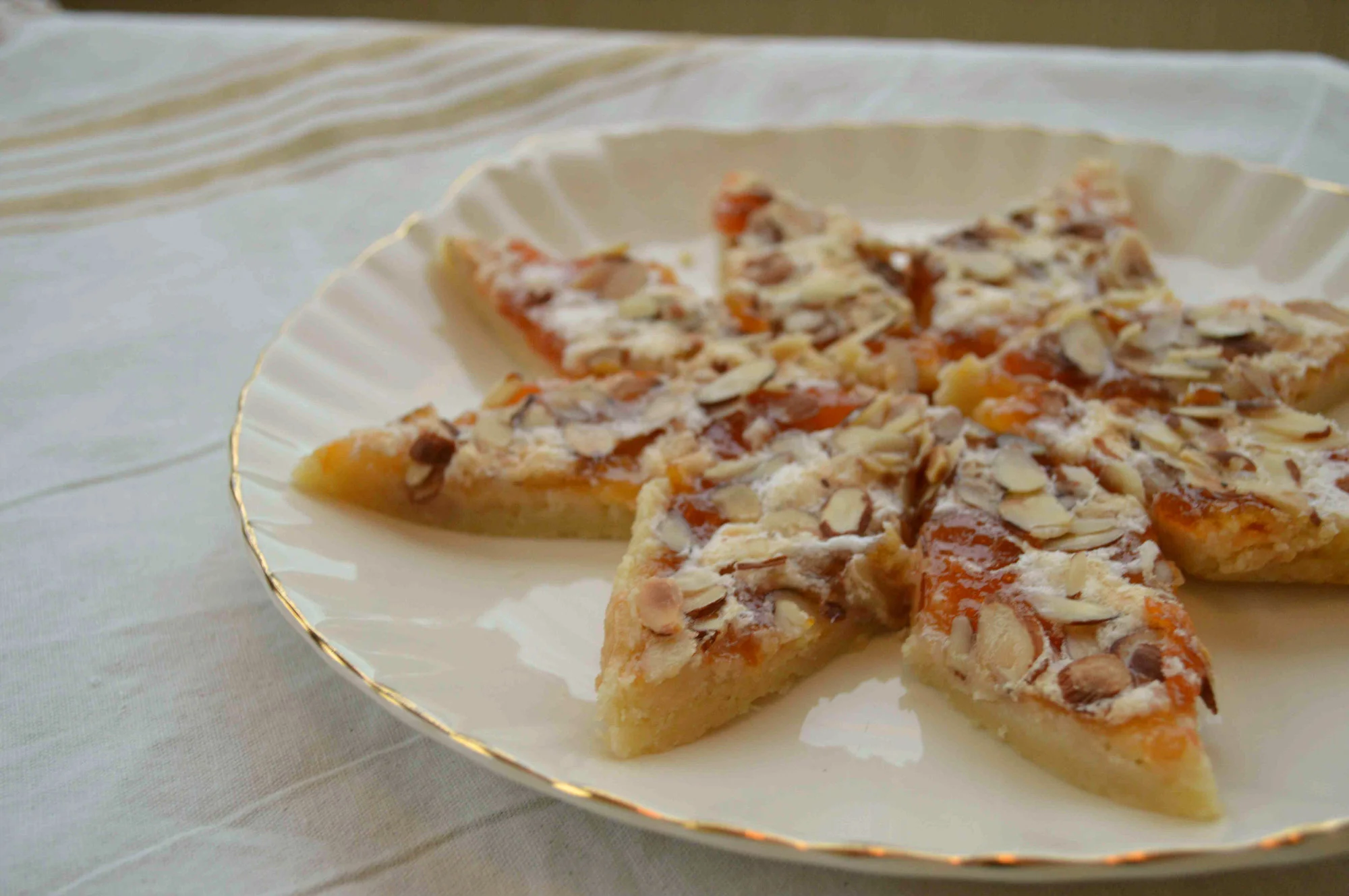 Scandinavian Apricot Almond Bars...