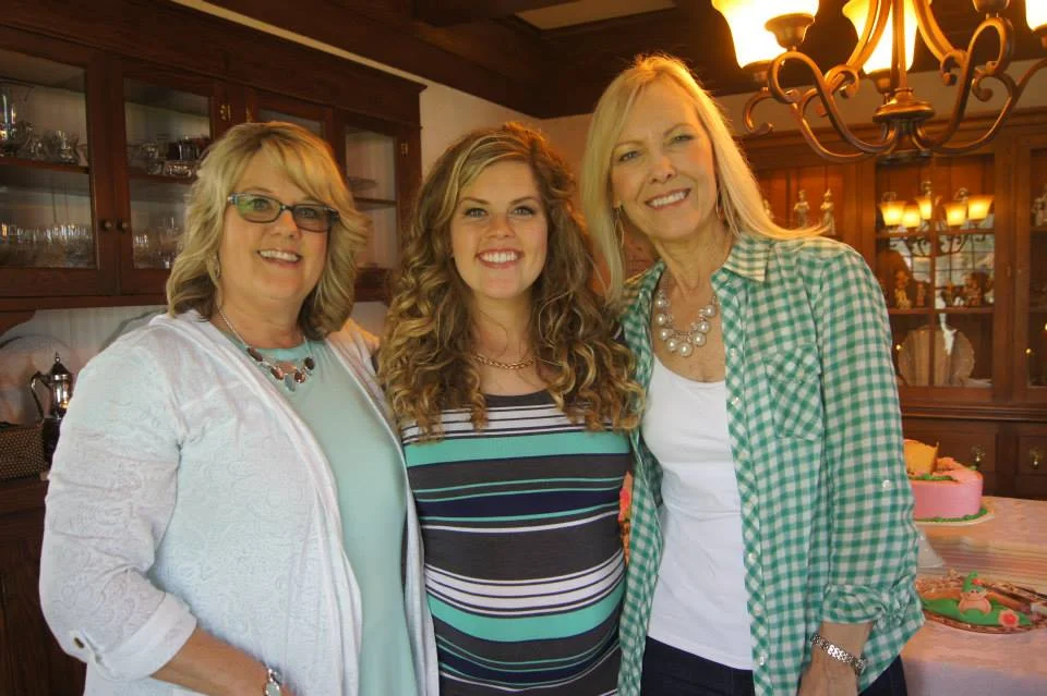 Donette, kristi, and me.