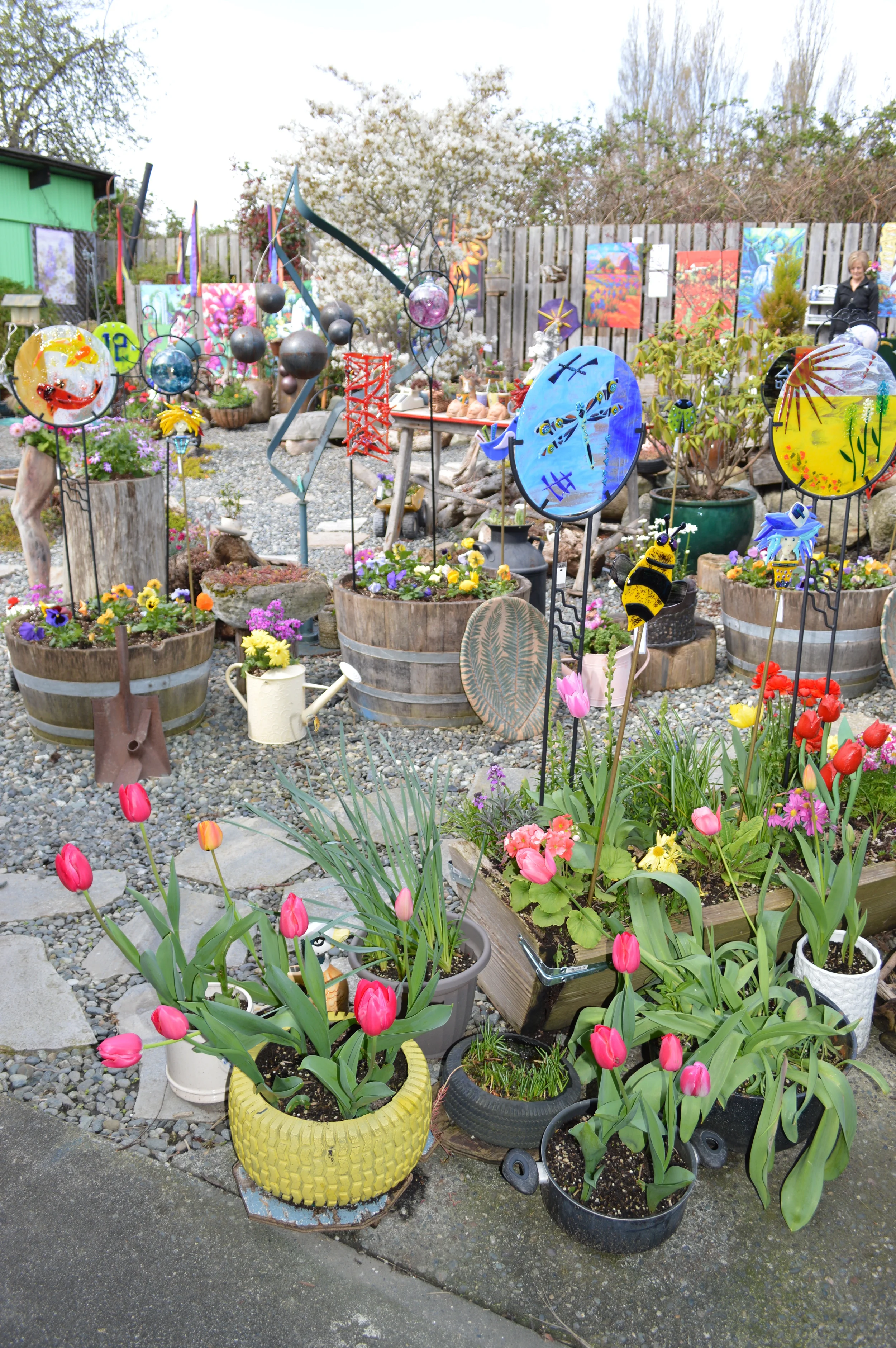 a funky garden shop...