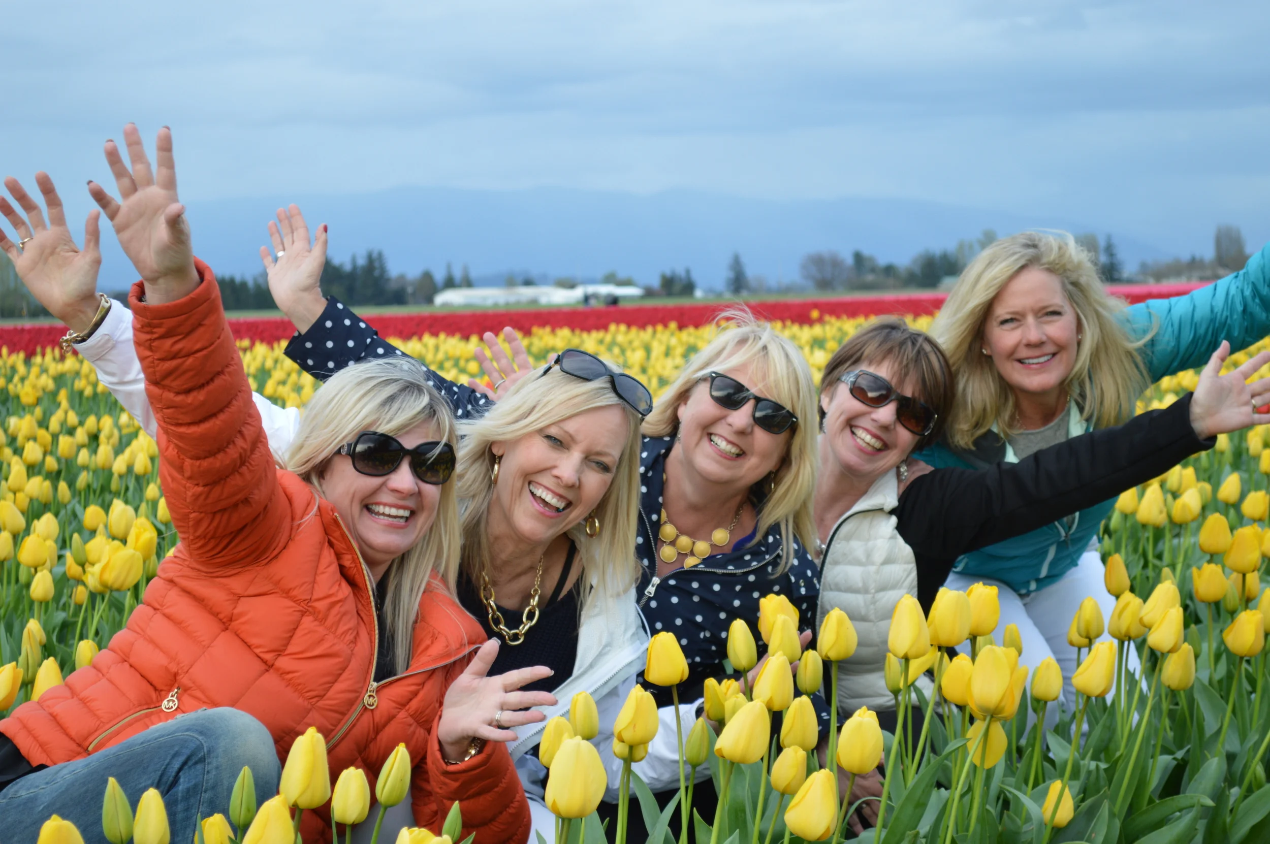 Heidi, Gracia, Claire, Mari Lee, and Rhonda...