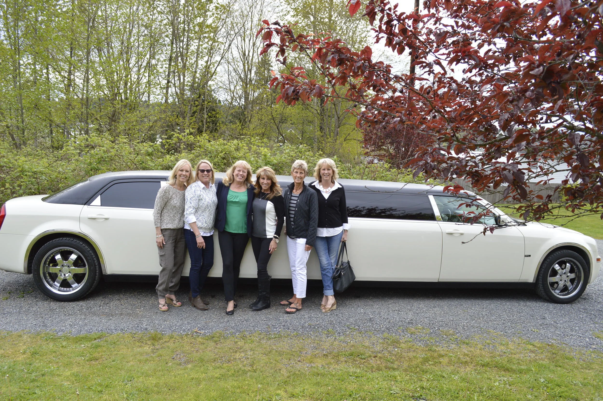 Gracia, Michelle, Lynette, Dru, Jill, and Pam...First wives club!
