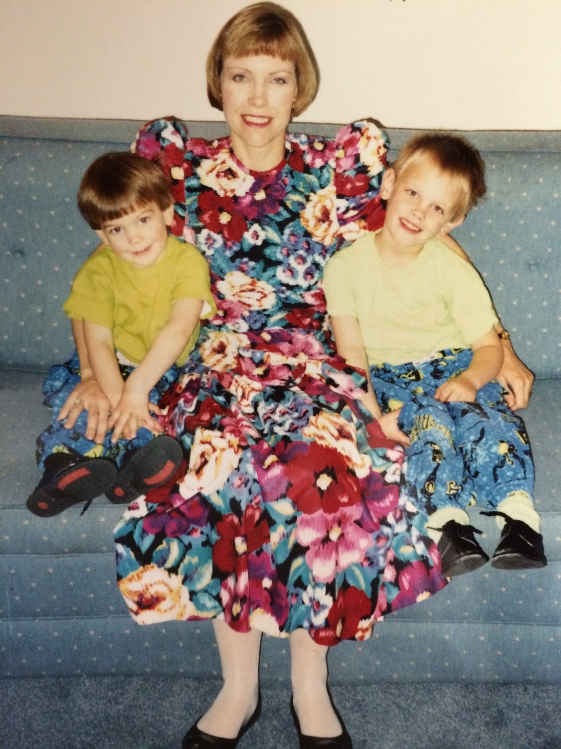 Back in the day, with a Maria Von Trapp haircut...