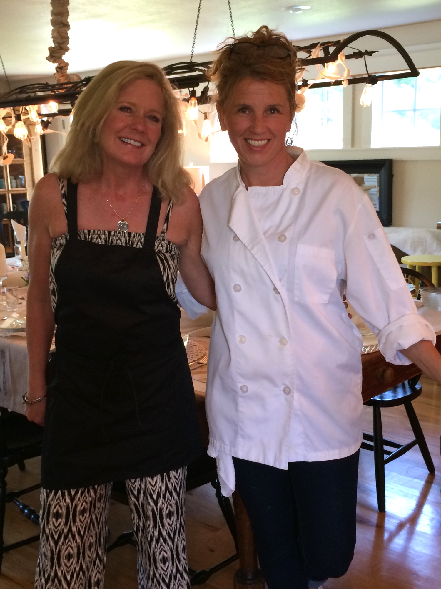 Birthday girl, Rhonda, and our chef, Kary.