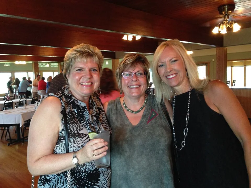 Vicki, Mary Ann, and me..