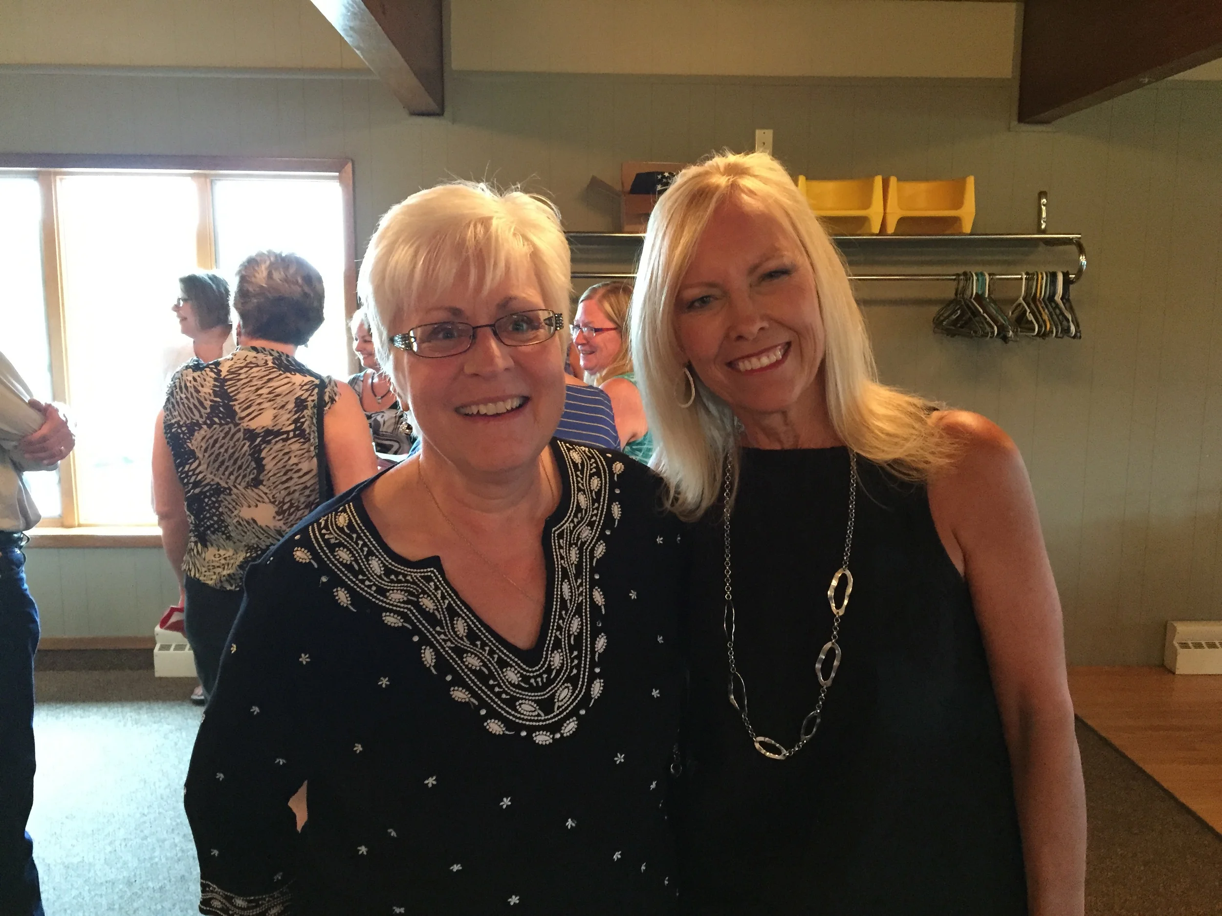 Julie and me...