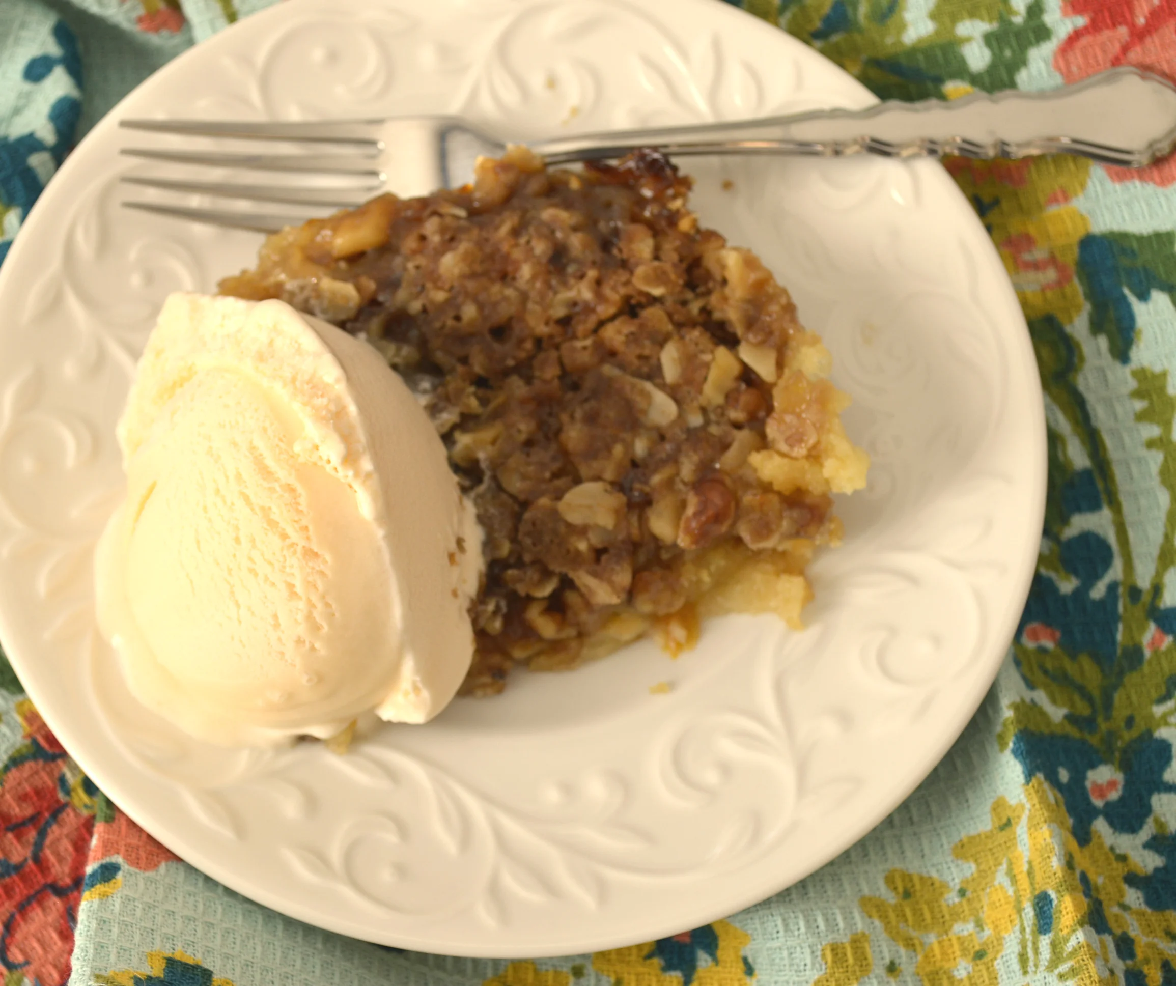 Peach Crunch Cobbler...