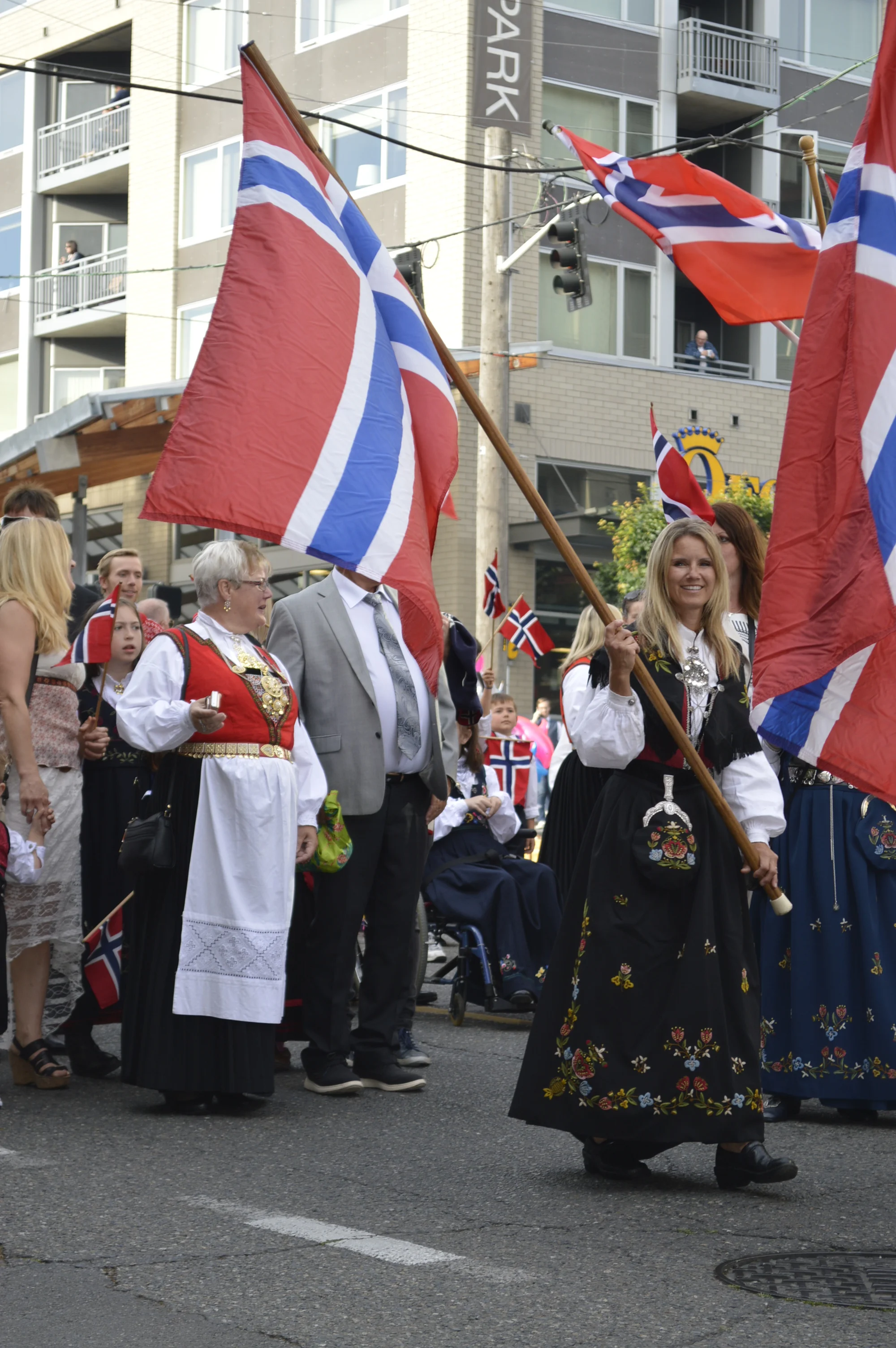 Norwegians love to celebrate...