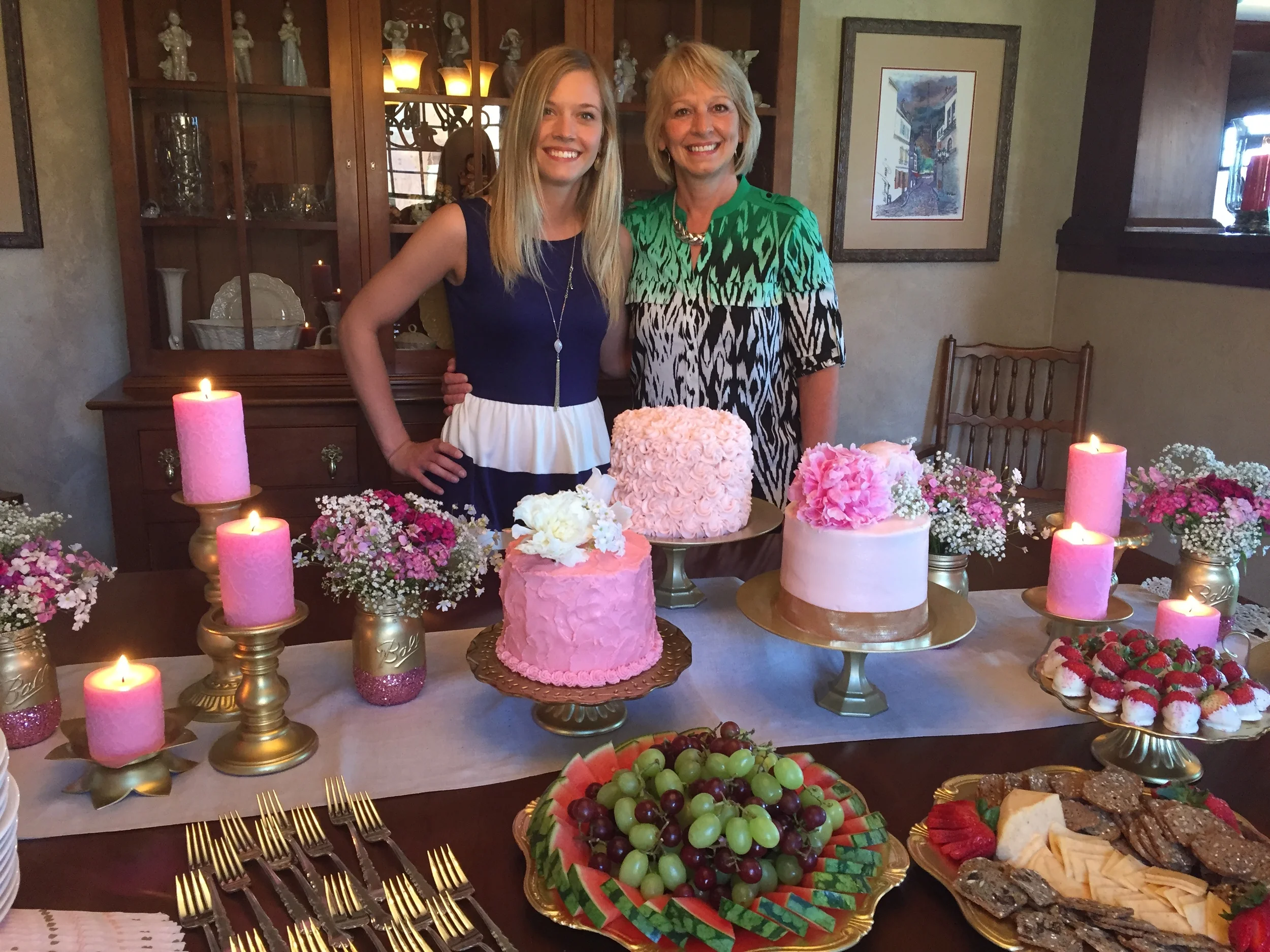 Sandra and her lovely mother, Lori.