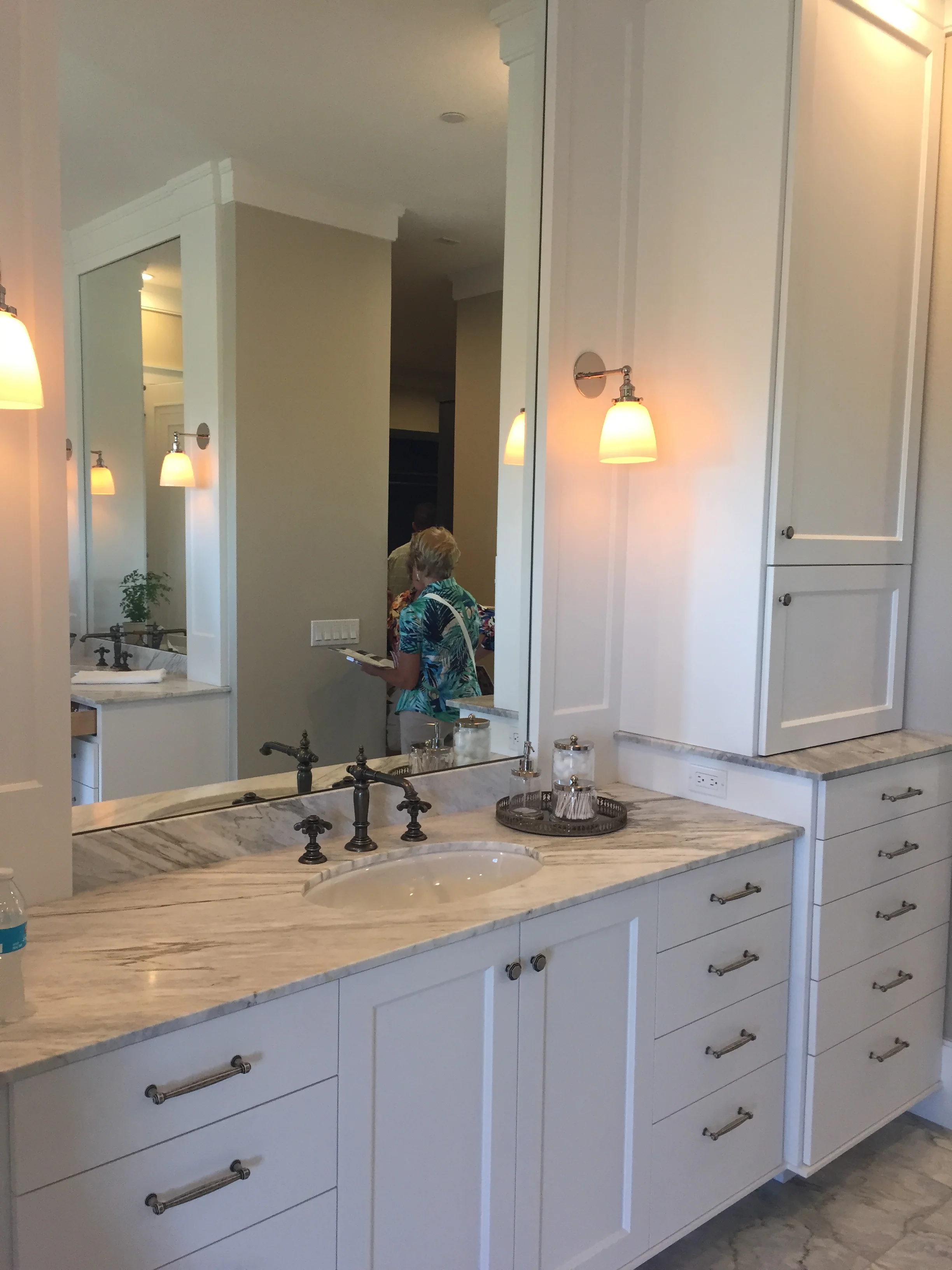 Master bath...
