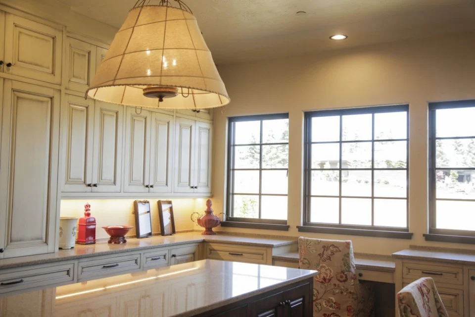 This is a "crafts" room for all you DIY"rs to drool over...(Photo from Oregon Live)