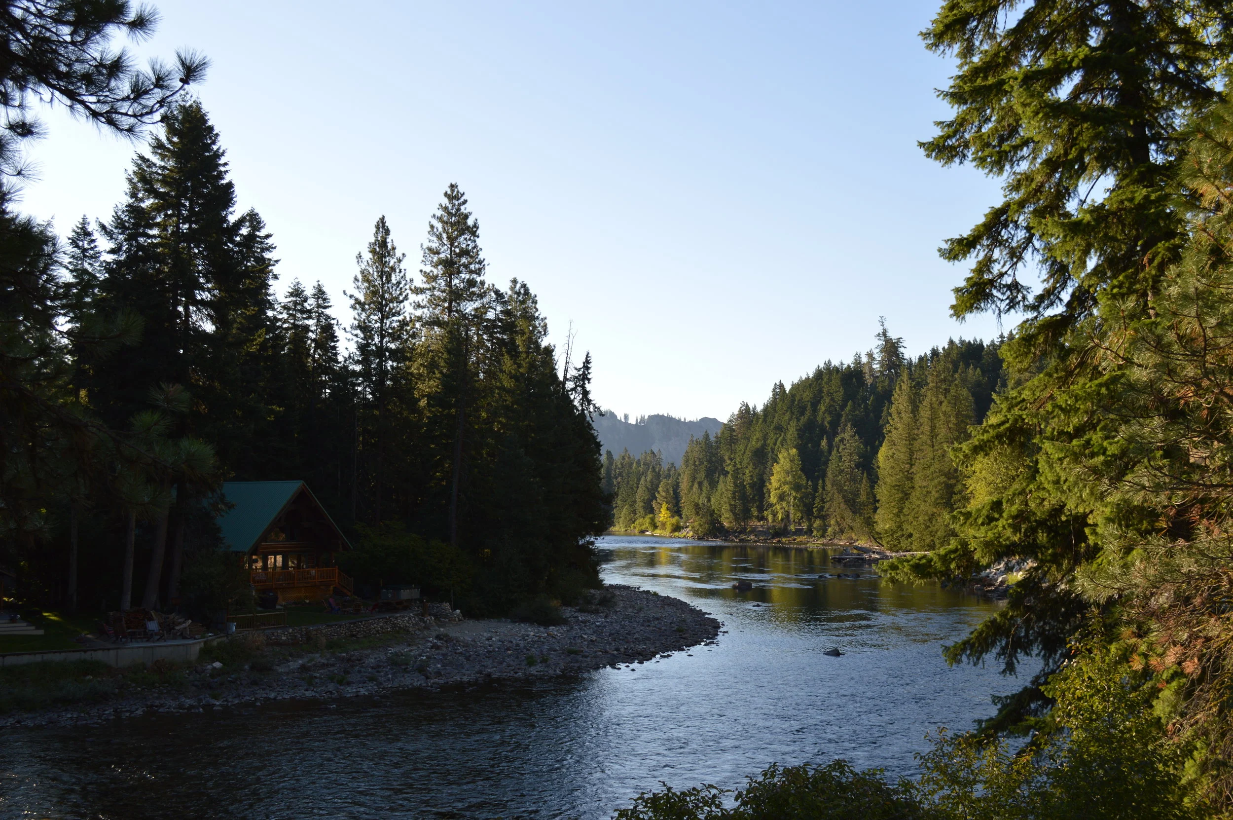 When you build a home in the mountains...