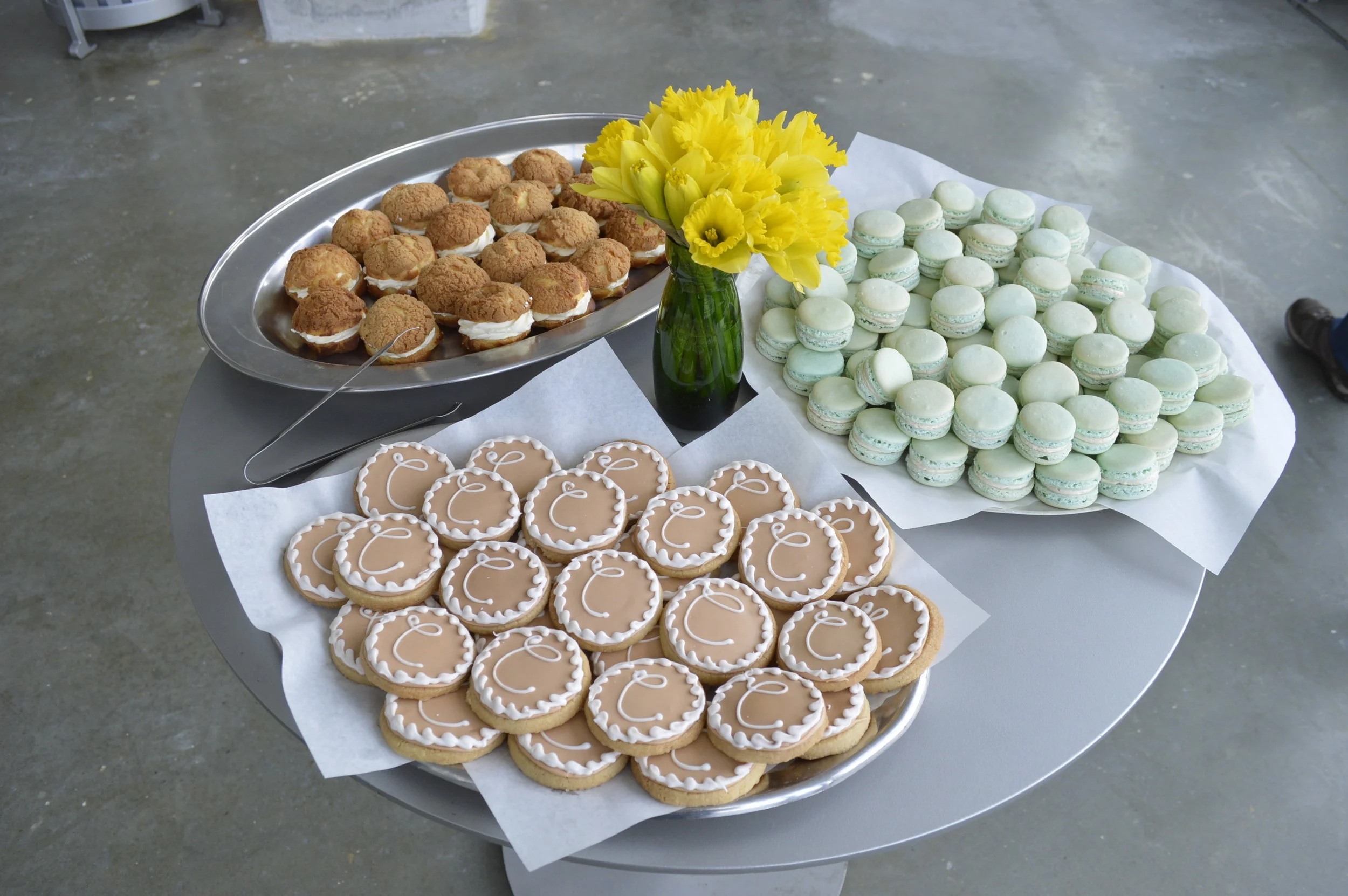 The macaroons were melt in your mouth deliciousness!