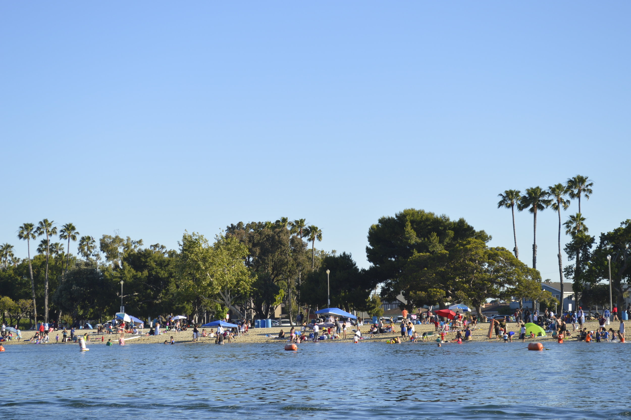 A public beach we passed on the way...