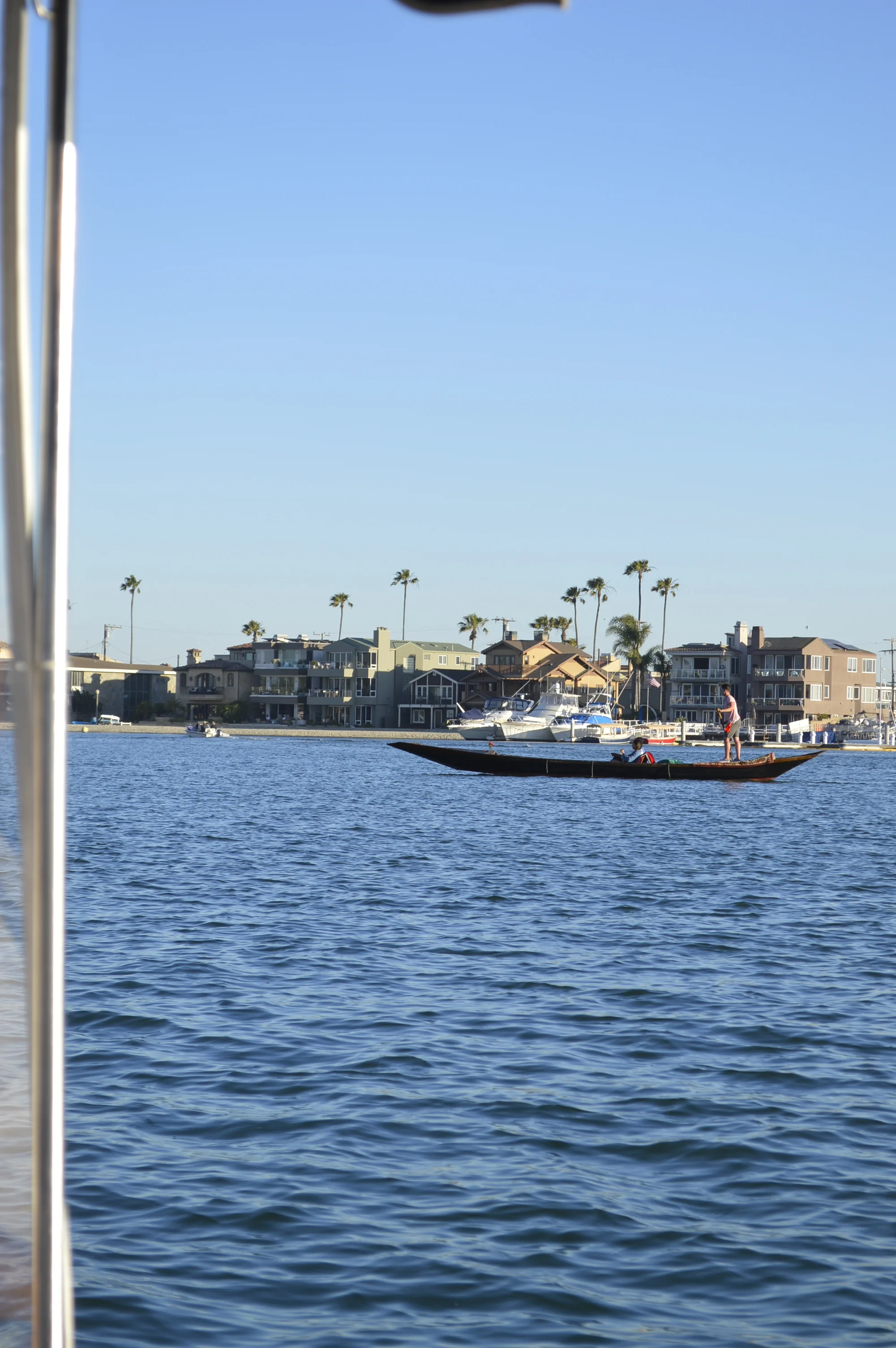 A gondola...just like Italy!