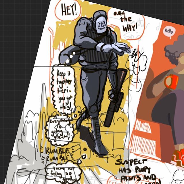 Here&rsquo;s an iPad sketch dump from the last month or so. My niece loves drawing on the iPad and I included one of her sketches I found in my notes. It&rsquo;s a giraffe. #sketch #sketches #art #illustration #comics #procreate