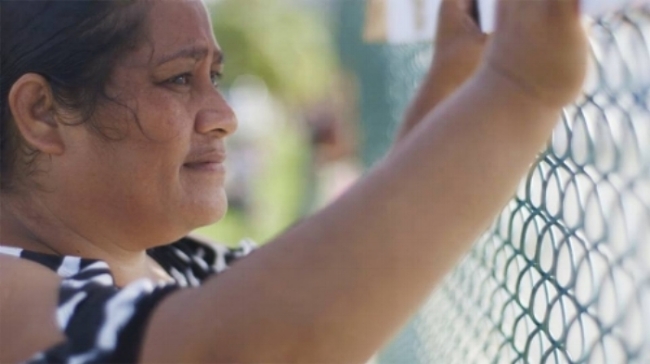 Maryann Nena, mother of fallen soldier, Sapuro Nena.