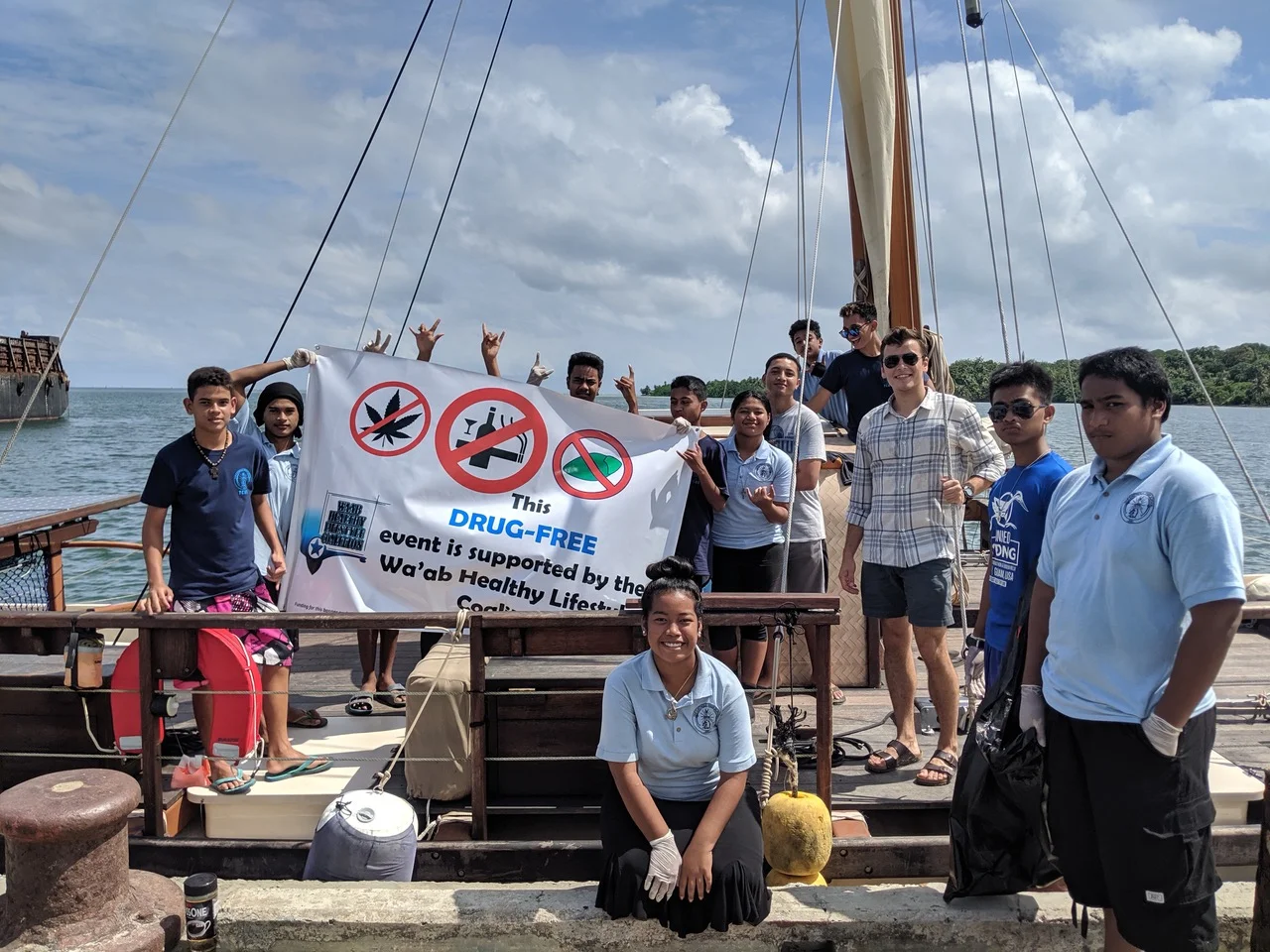 Okeanos Yap Beach Clean Up