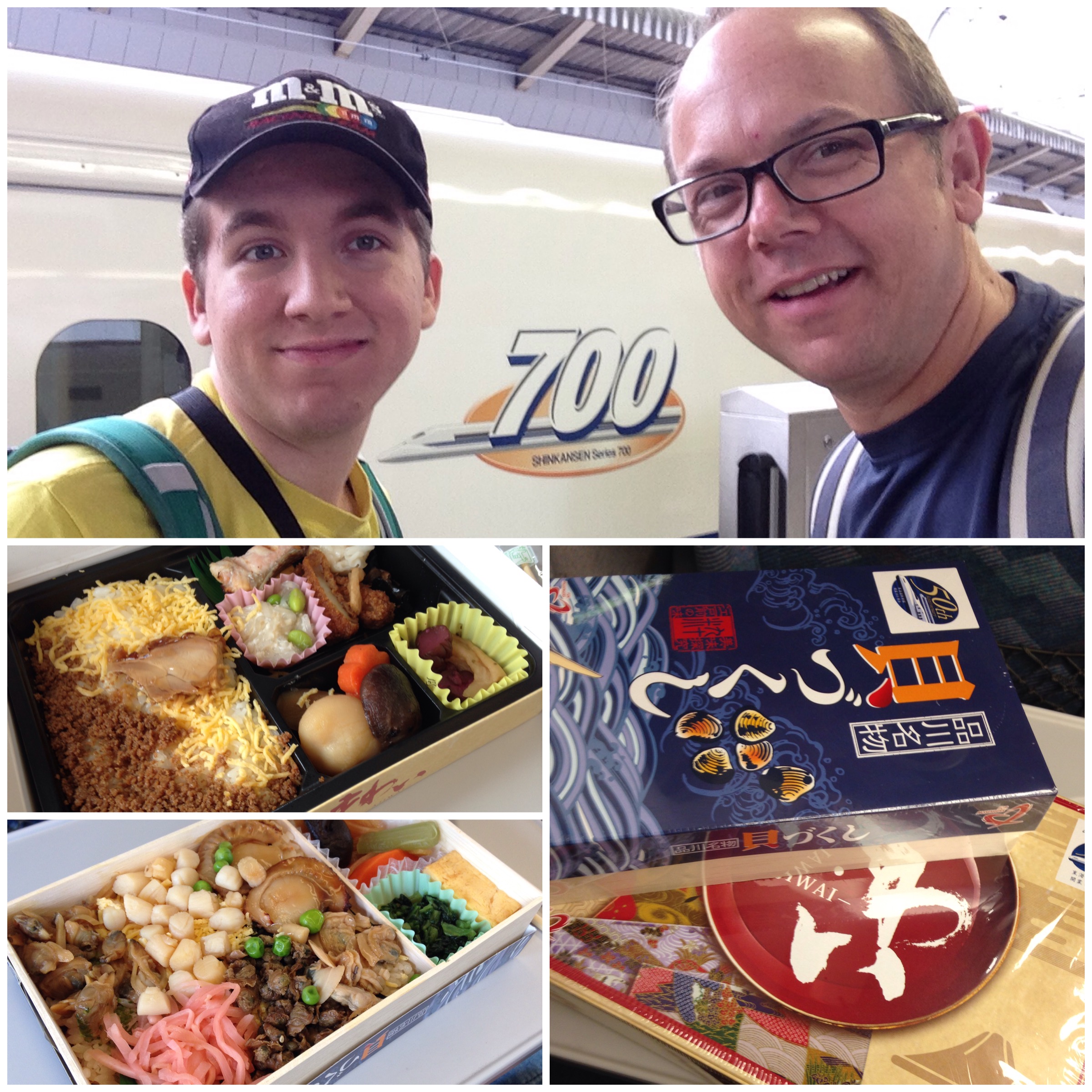 We just happened to be there during the 50th anniversary of the Shinkansen.