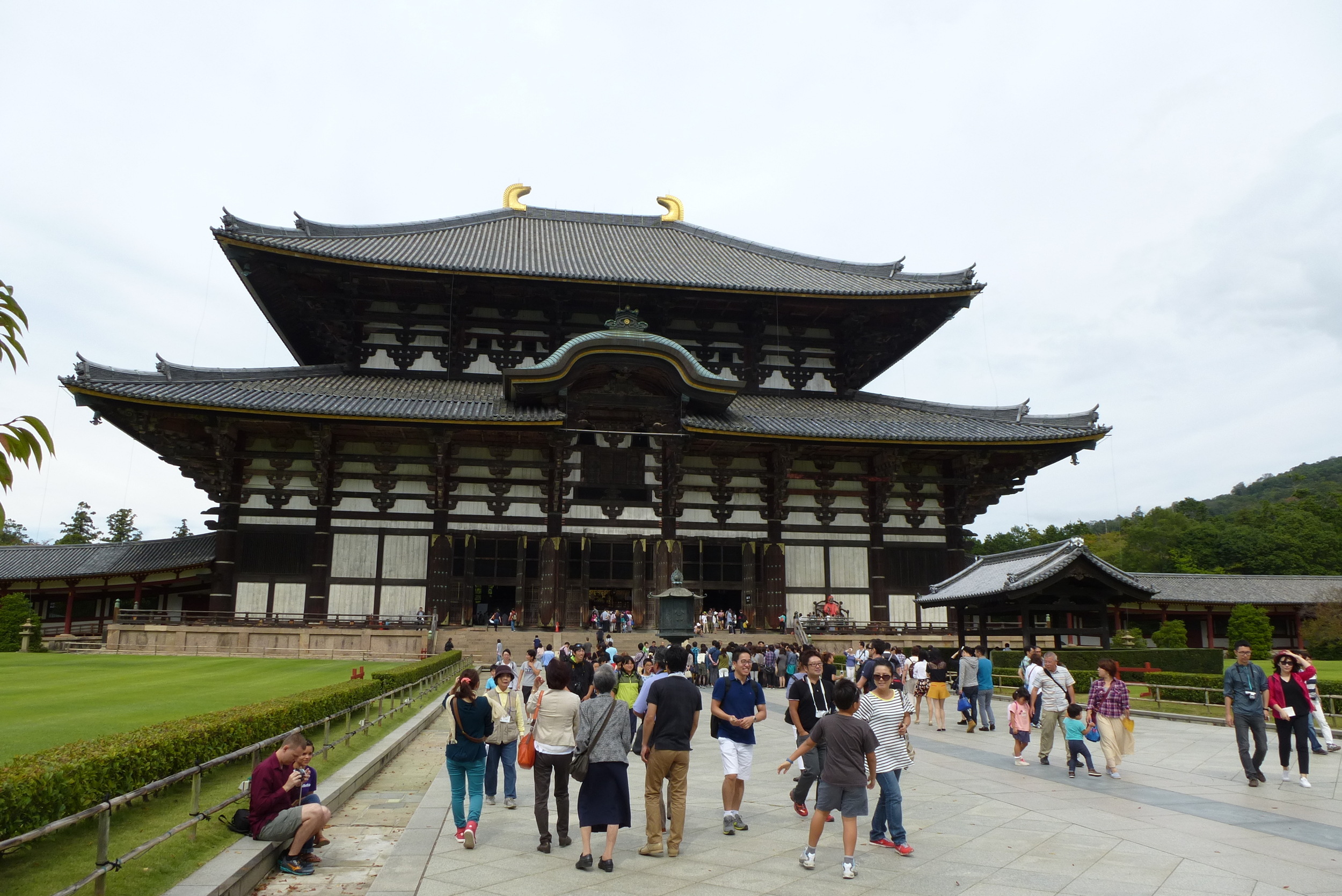 Todaiji Temple, home of the Big Buddha and the world's largest wooden building