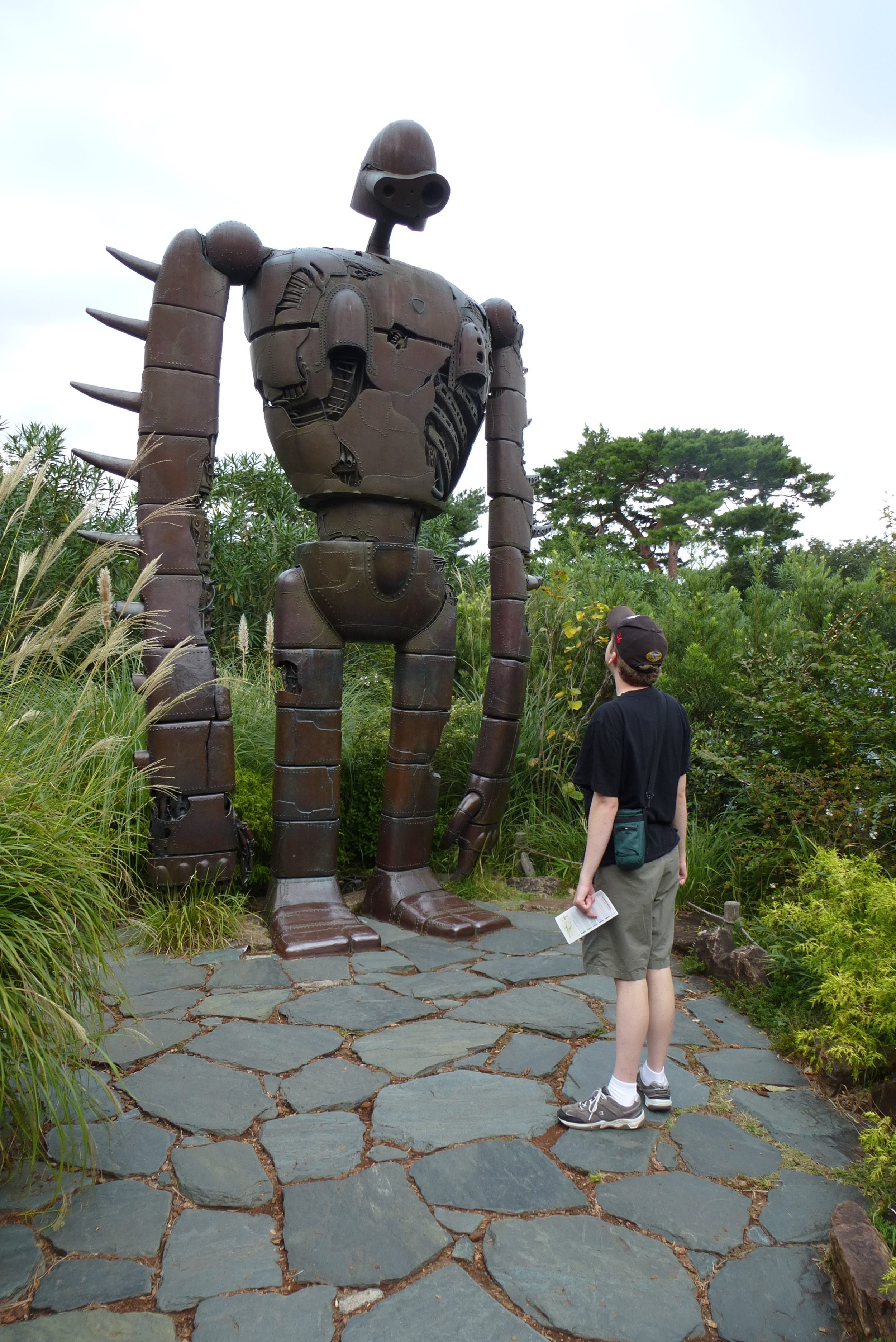 Robot on the roof at Ghibli Museum