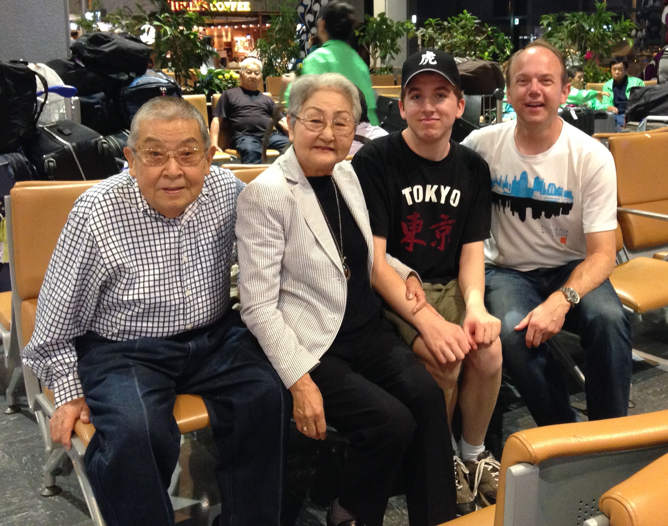 Two of the most wonderful people we've ever met. Rie's grandparents.