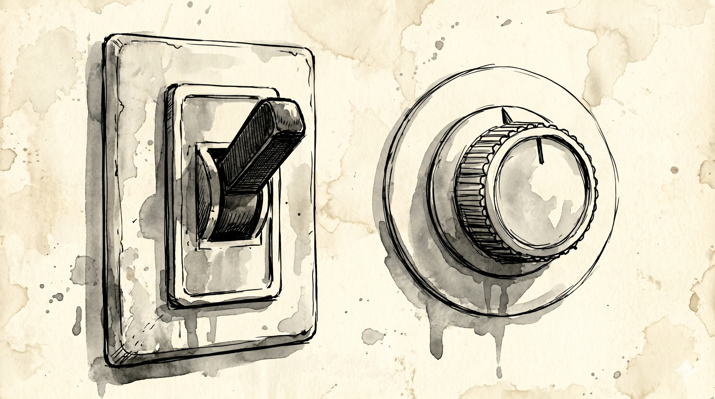 Switches and dials