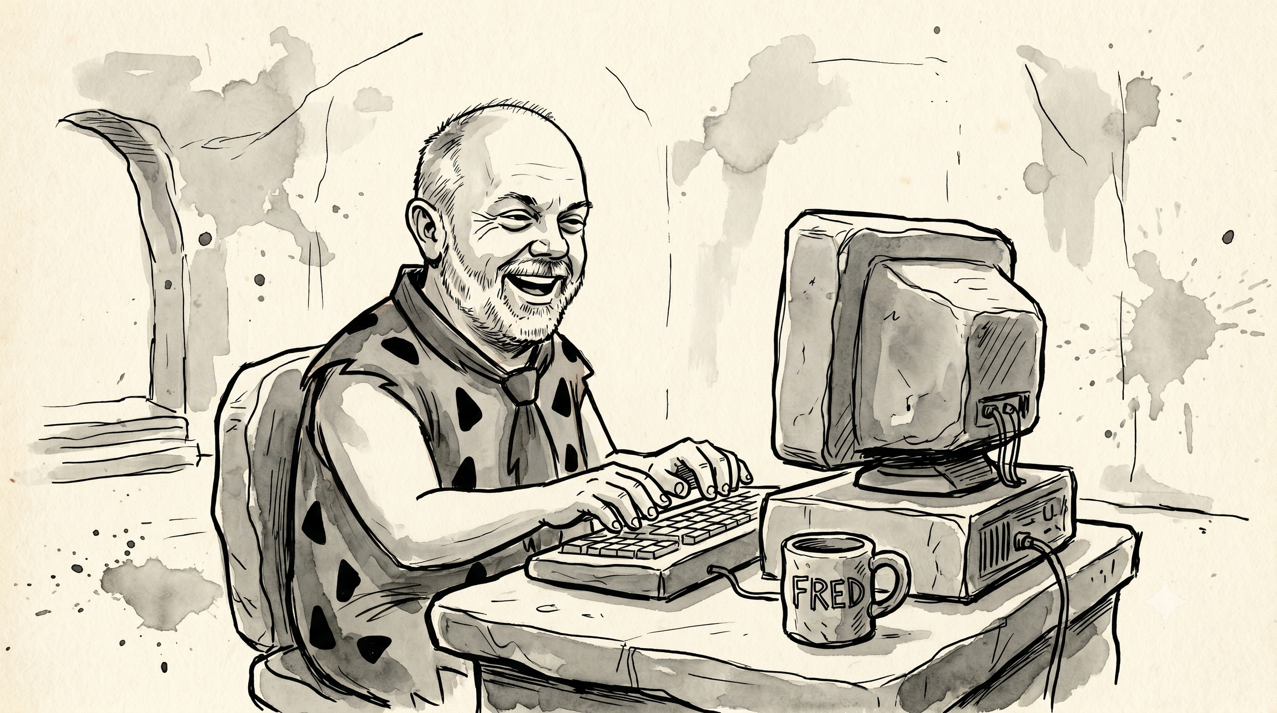 A kiss, a cartoon, and twenty minutes