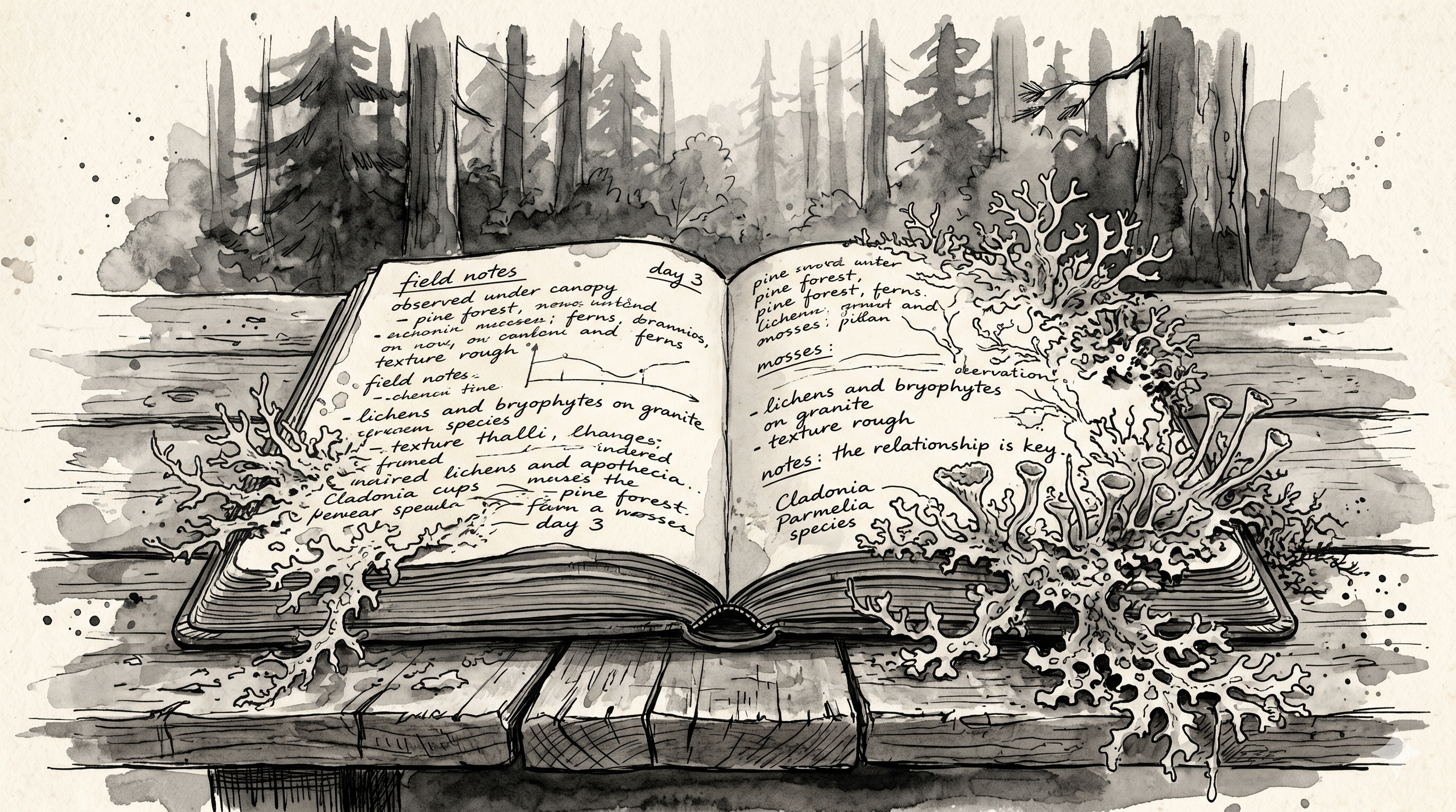 I made show notes for a camping trip