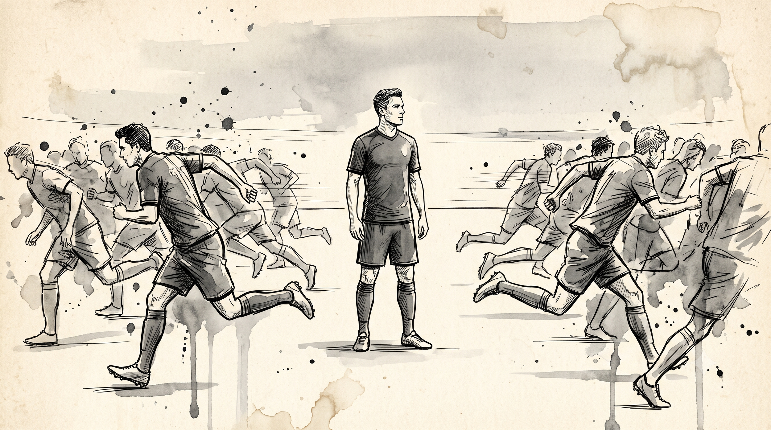 No one walks like Messi