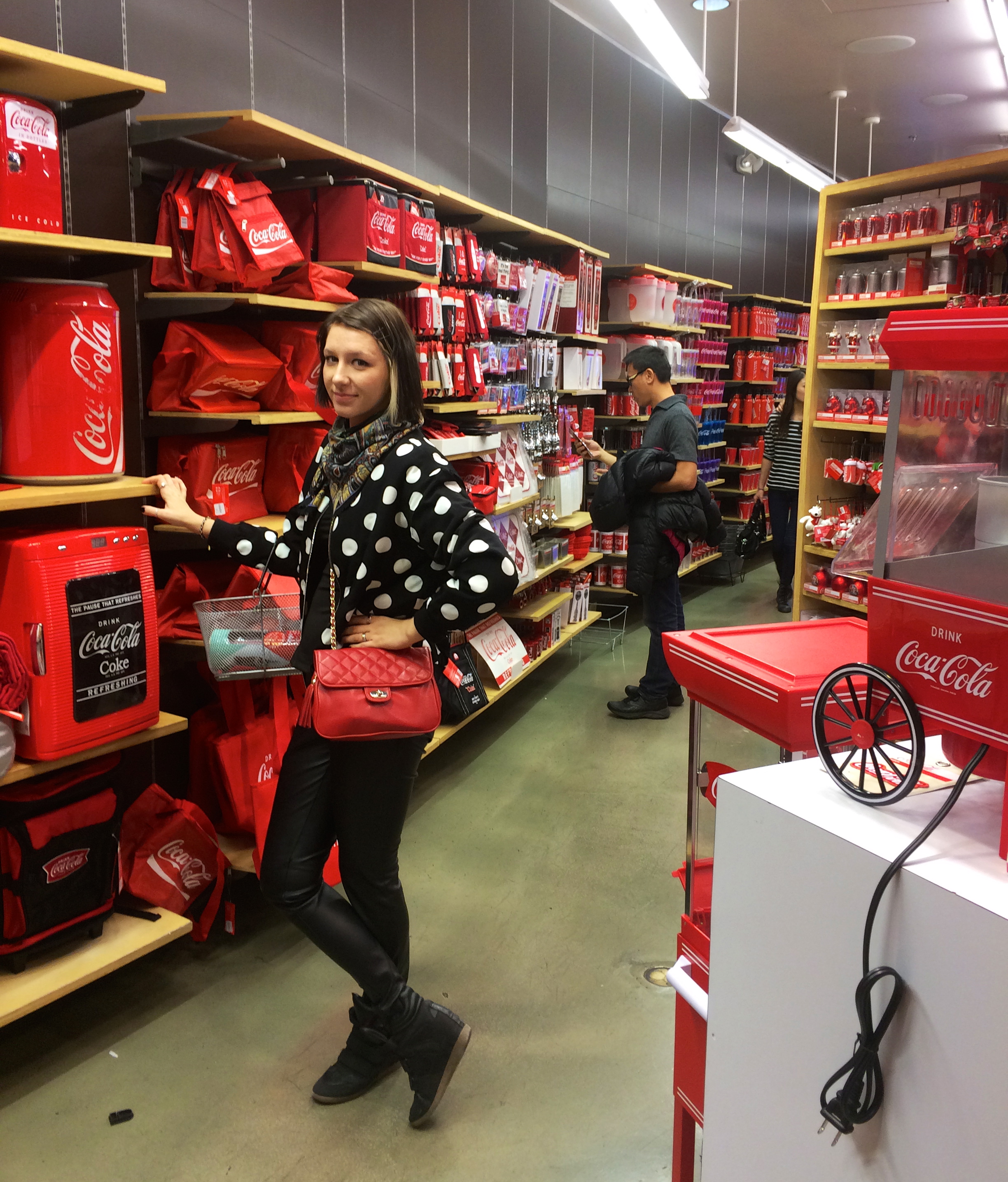 The Coca-Cola store - like you didn't notice ;)