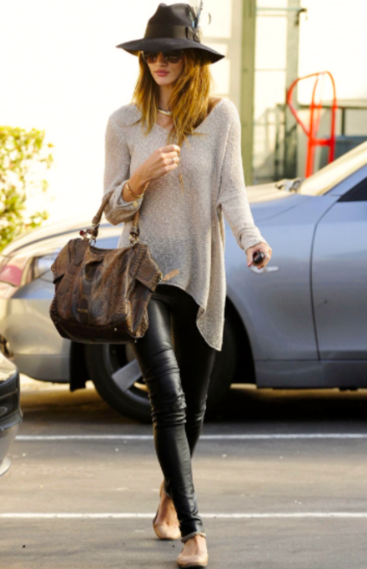 My fashion icons - Rosie Huntington-Whiteley.