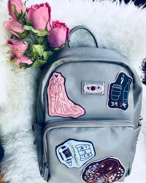 The coolest diaper backpack I could dream of - gift from my friends Denise, Jasen and Kara of @loomandgloom <3