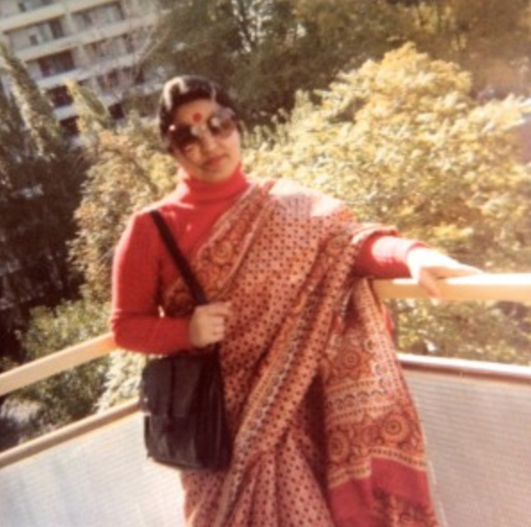 My mother, Indu Sethi in 1970s Toronto, Canada.