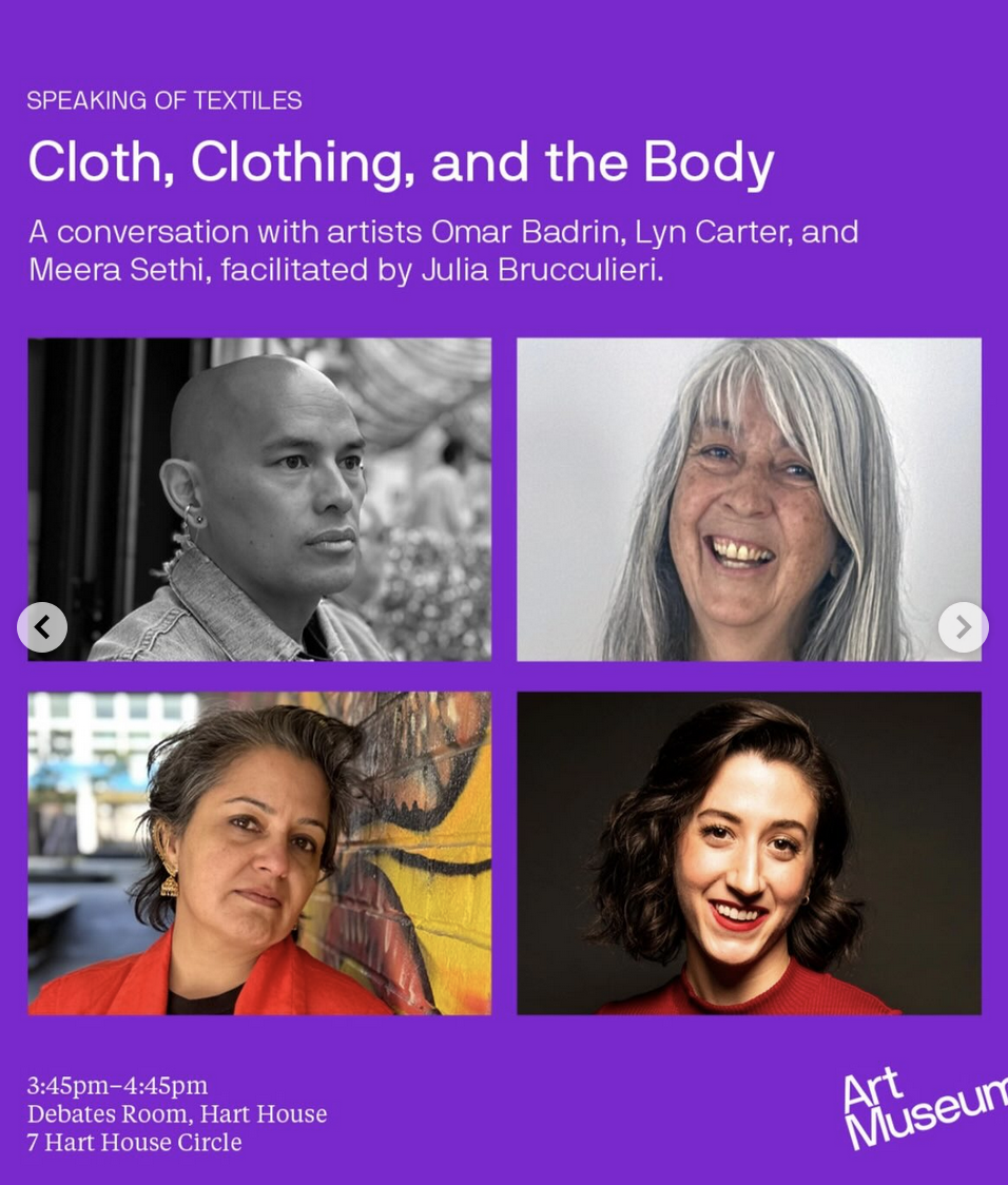 Speaking of Textiles Symposium, Art Museum UofT