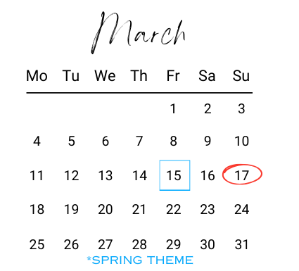 Black And White Minimalist 2024 Calendar march.png