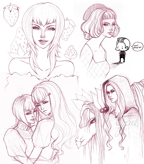 Way Back Wednesday - when I drew things on a regular basis. 