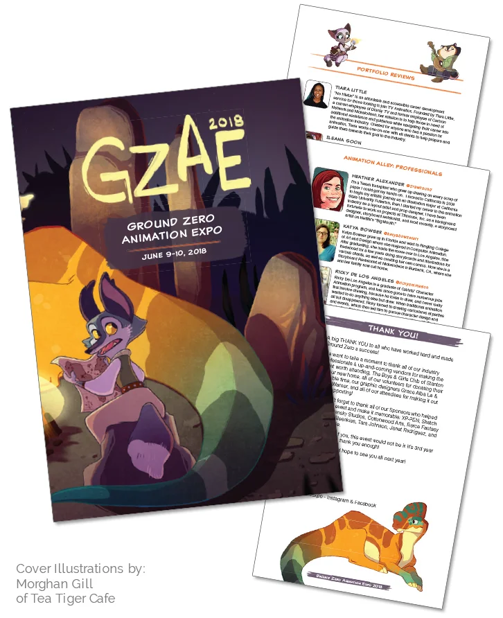 Ground Zero Animation Expo 2018 Booklet