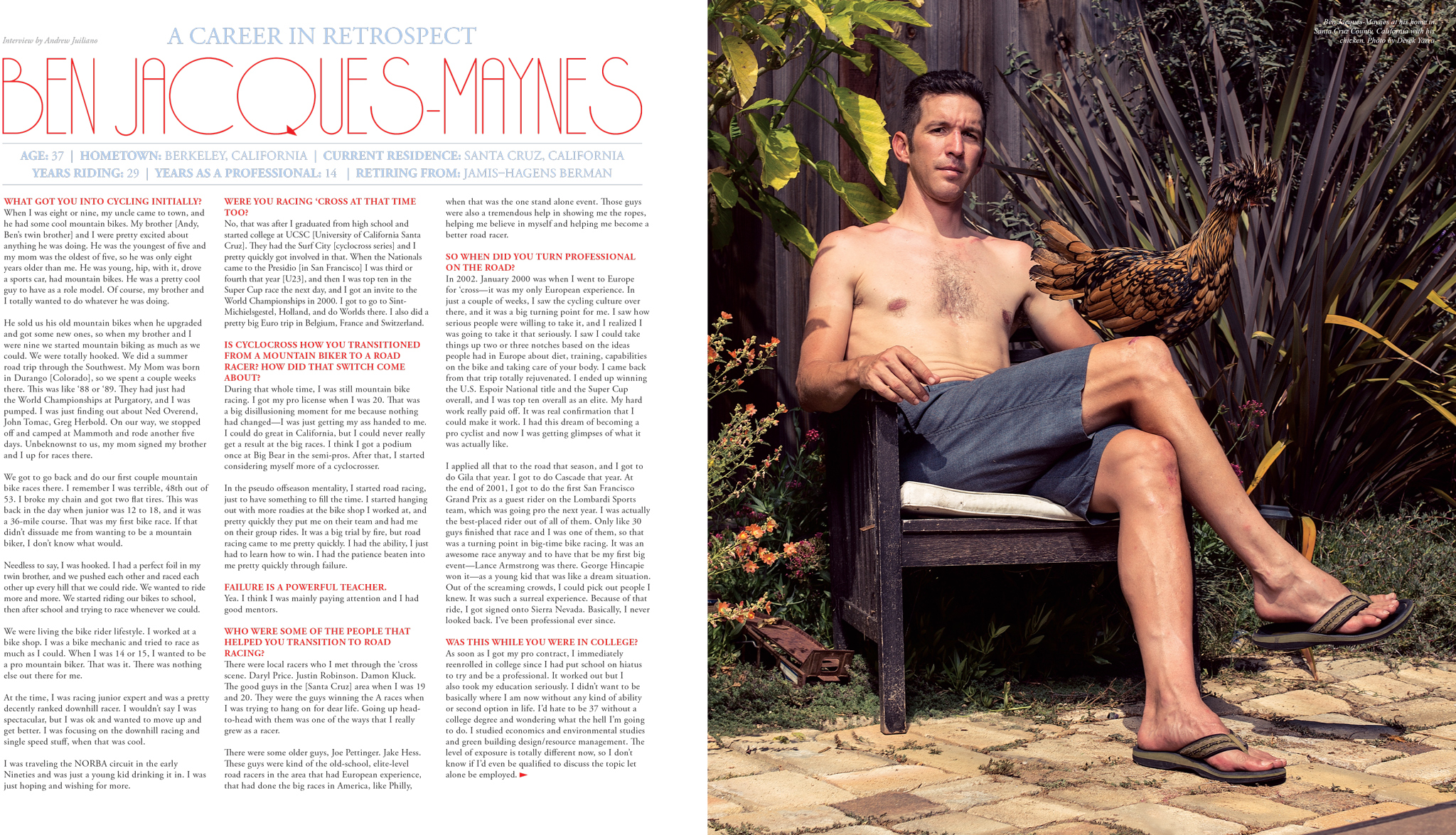 Ben Jacques-Maynes for Road Magazine