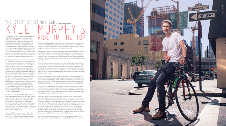 Kyle Murphy for ROAD Magazine