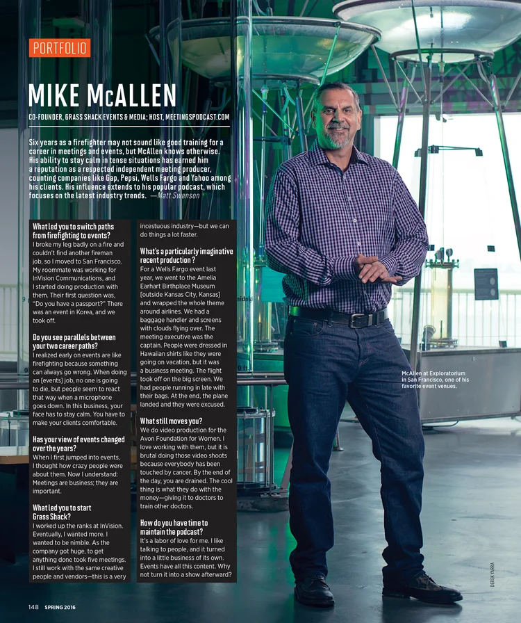 Mike McAllen for Connect Magazine