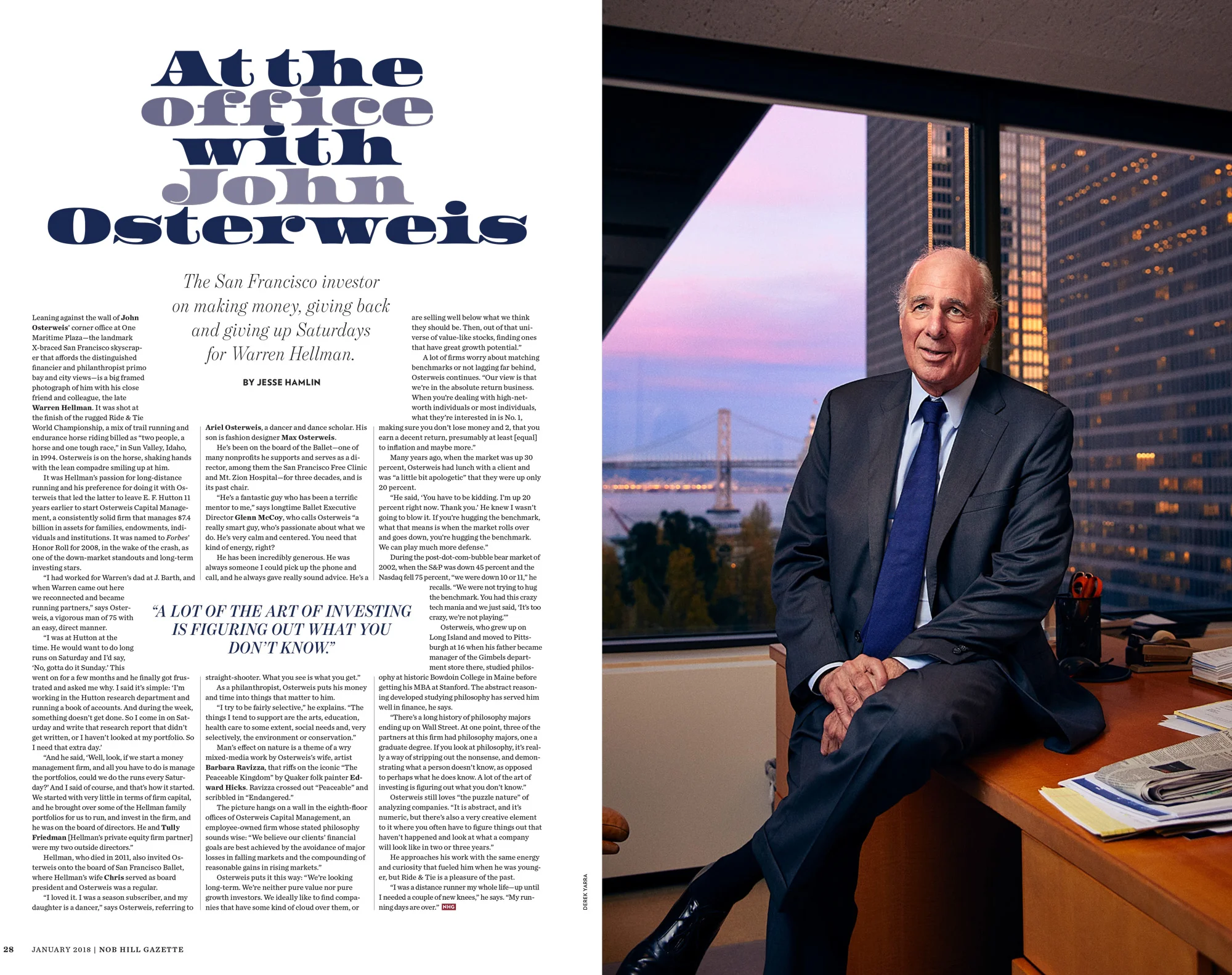 John Osterweis for The Nob Hill Gazette