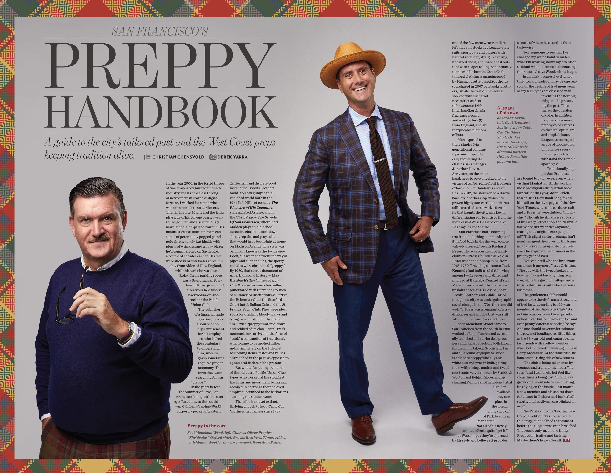 Scott Meacham Wood and Jonathan Levin for Nob Hill Gazette